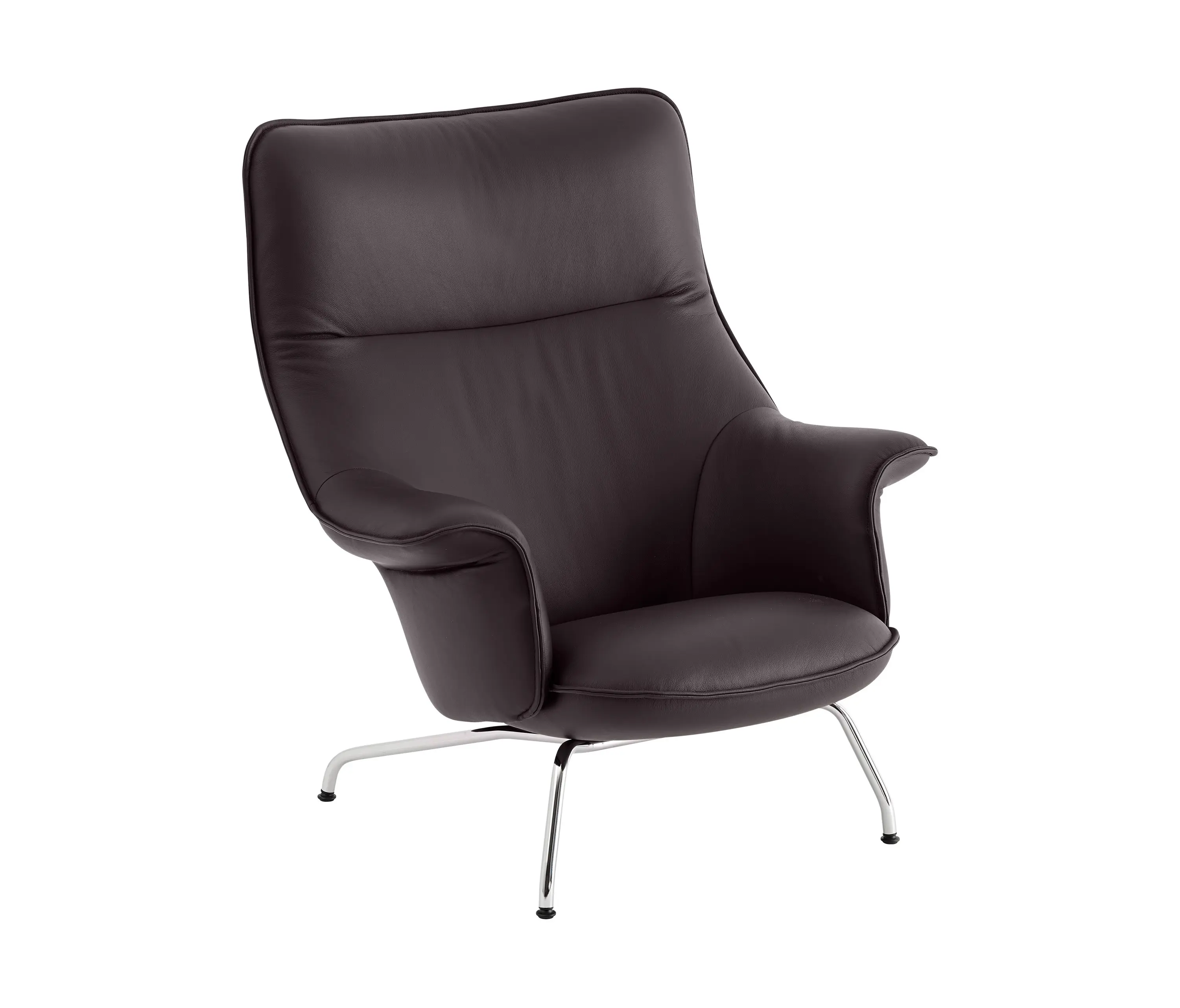 Muuto - Doze Lounge Chair High Back | Tube Base