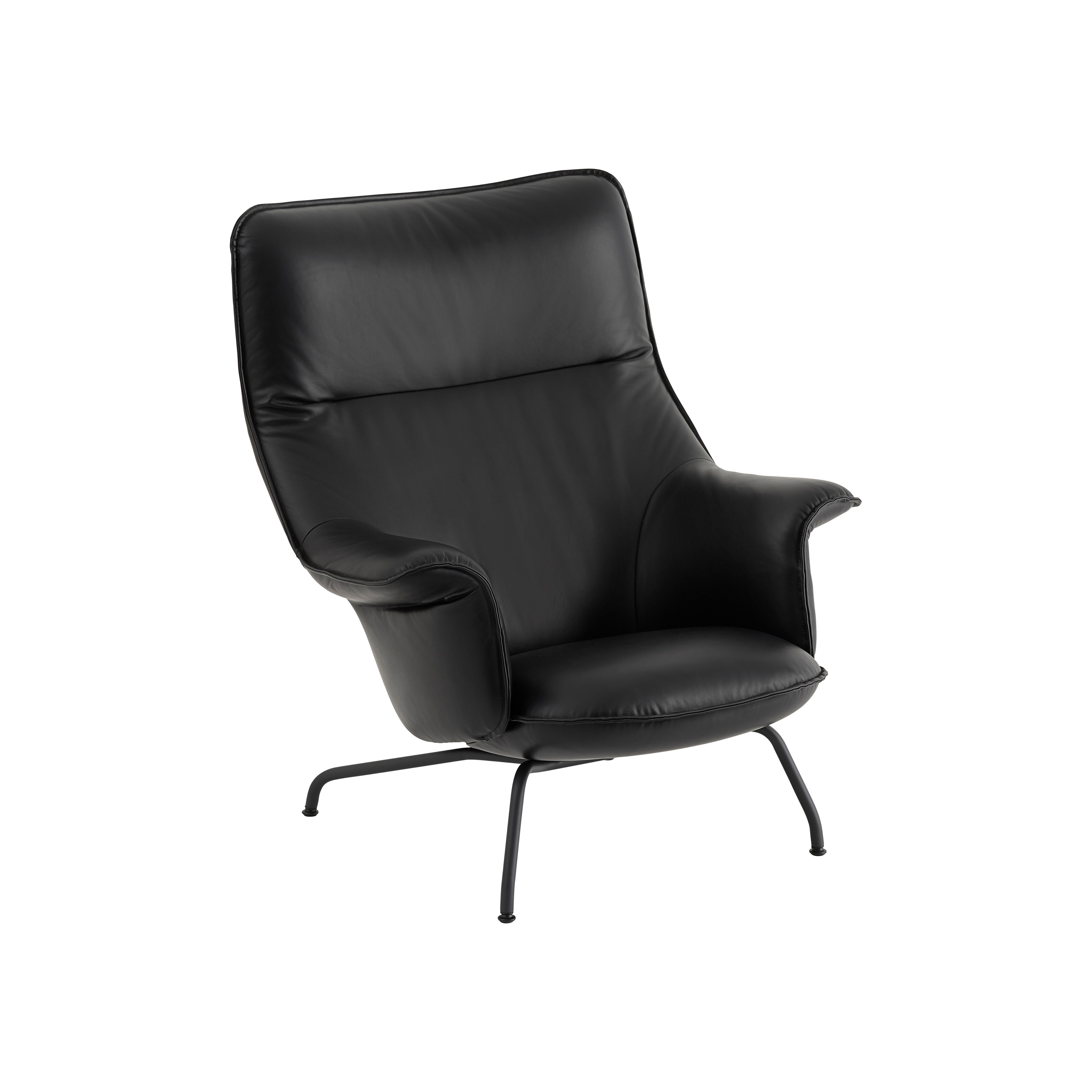 Doze Lounge Chair High Back | Tube Base