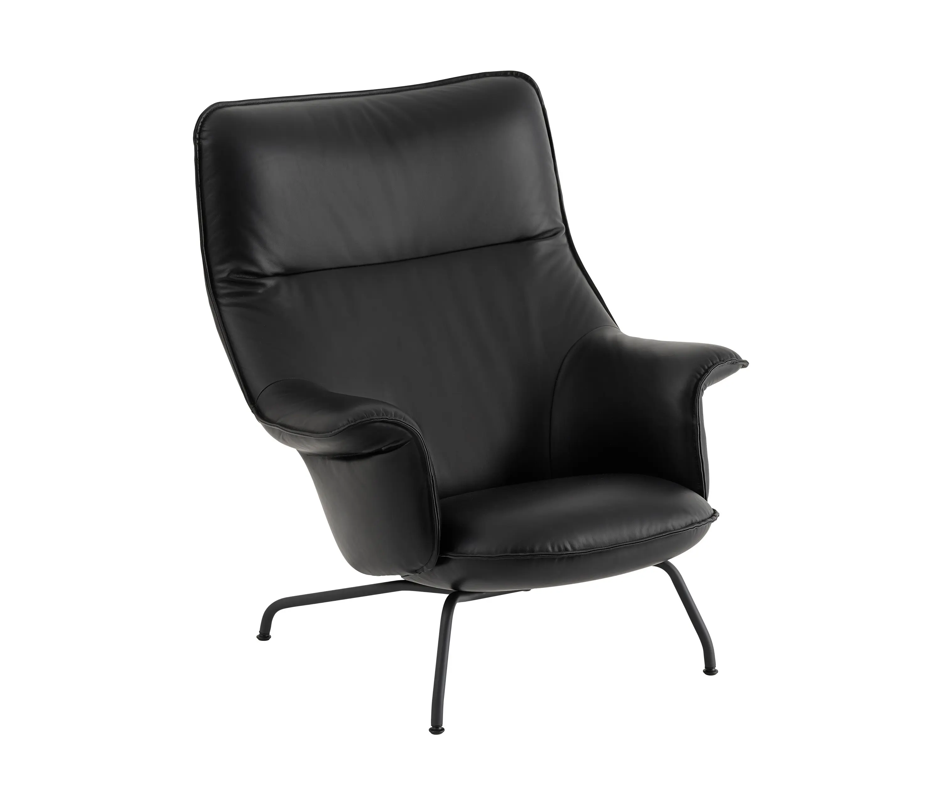 Muuto - Doze Lounge Chair High Back | Tube Base