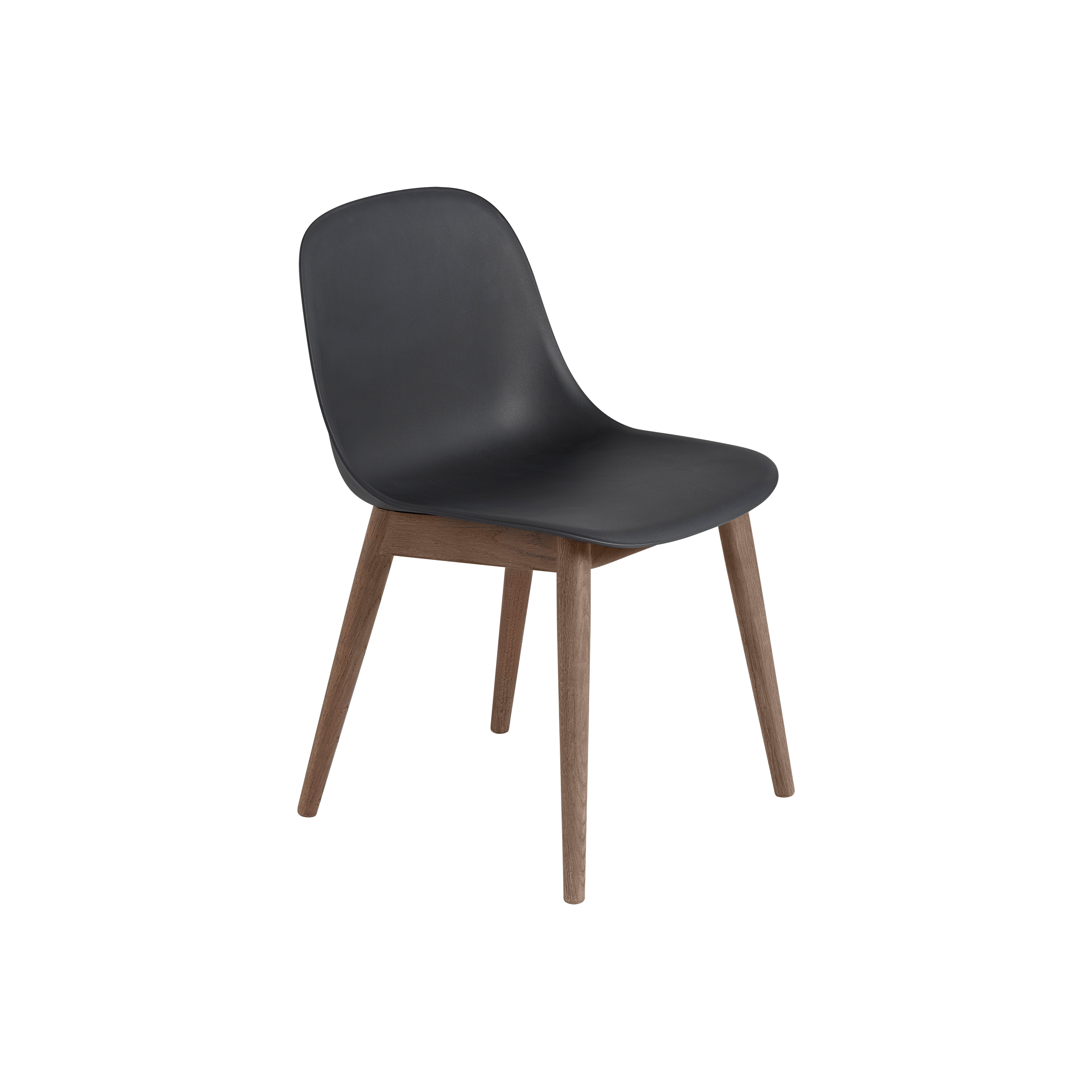 Display product Fiber Side Chair | Wood Base from manufacturer Muuto