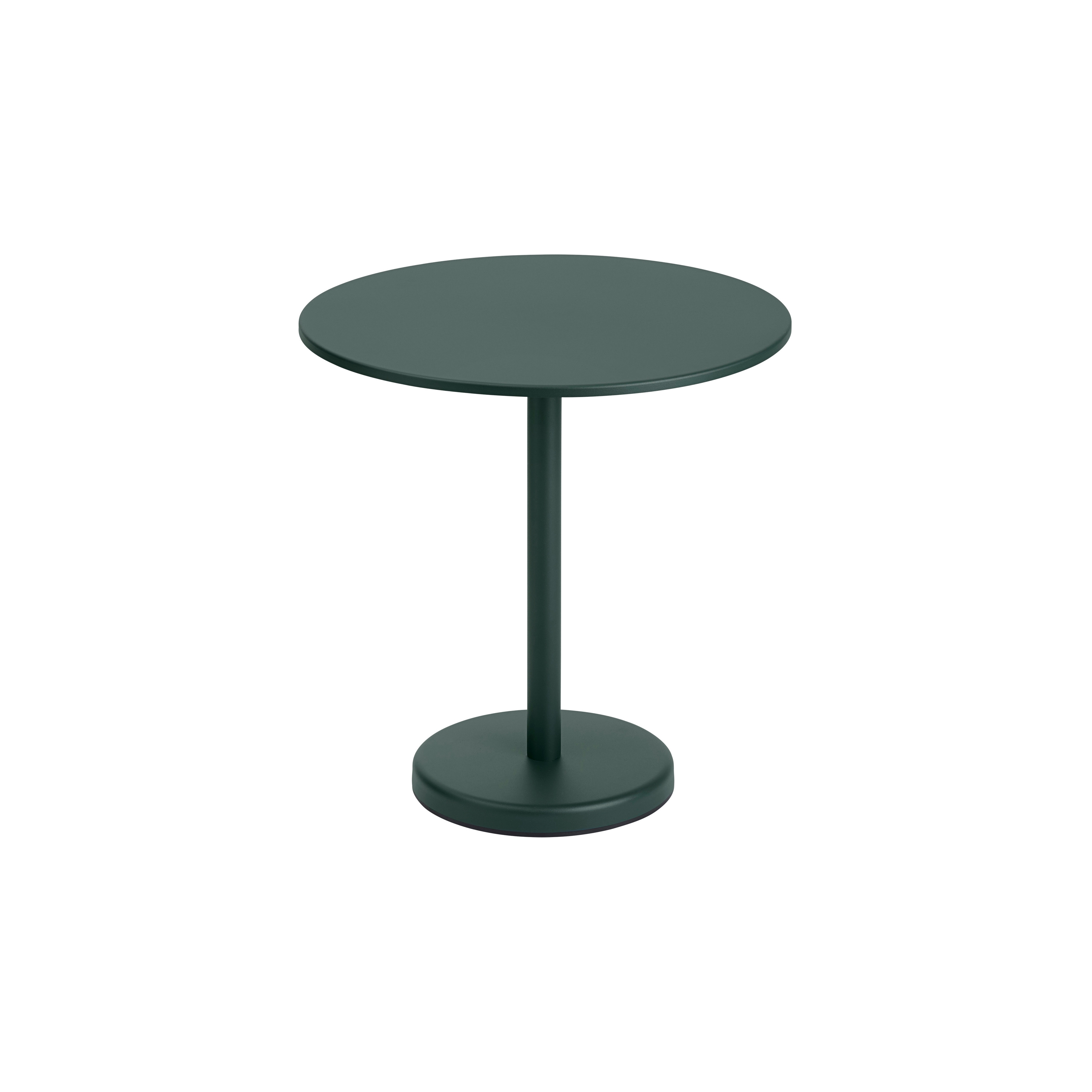 Linear Steel | Café Table | Ø 70 h: 73 cm / 27.6 h: 28.7"