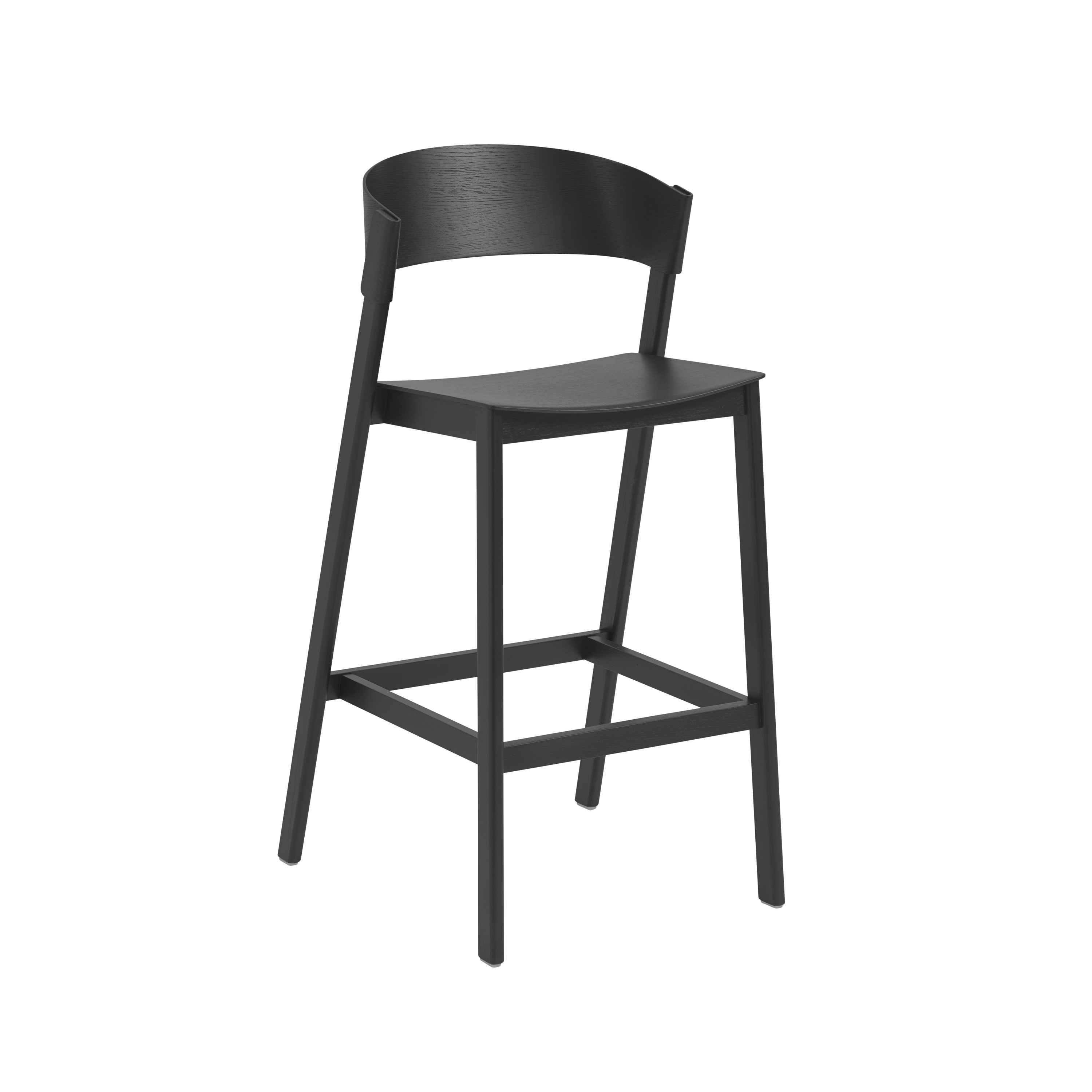 Mostrar el producto Cover Bar Stool - Black del fabricante Muuto