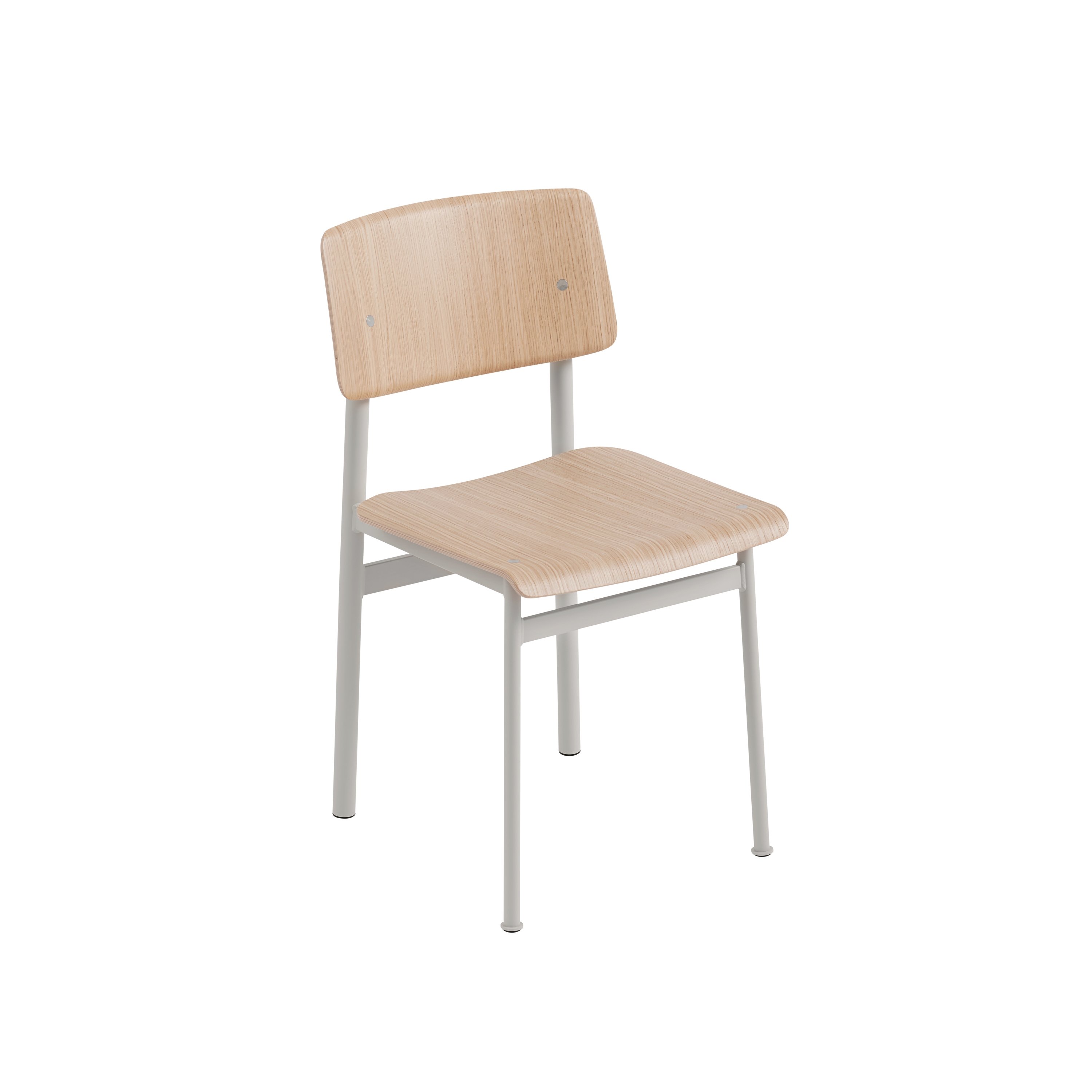 Mostrar el producto Loft Chair - Oak/Grey del fabricante Muuto