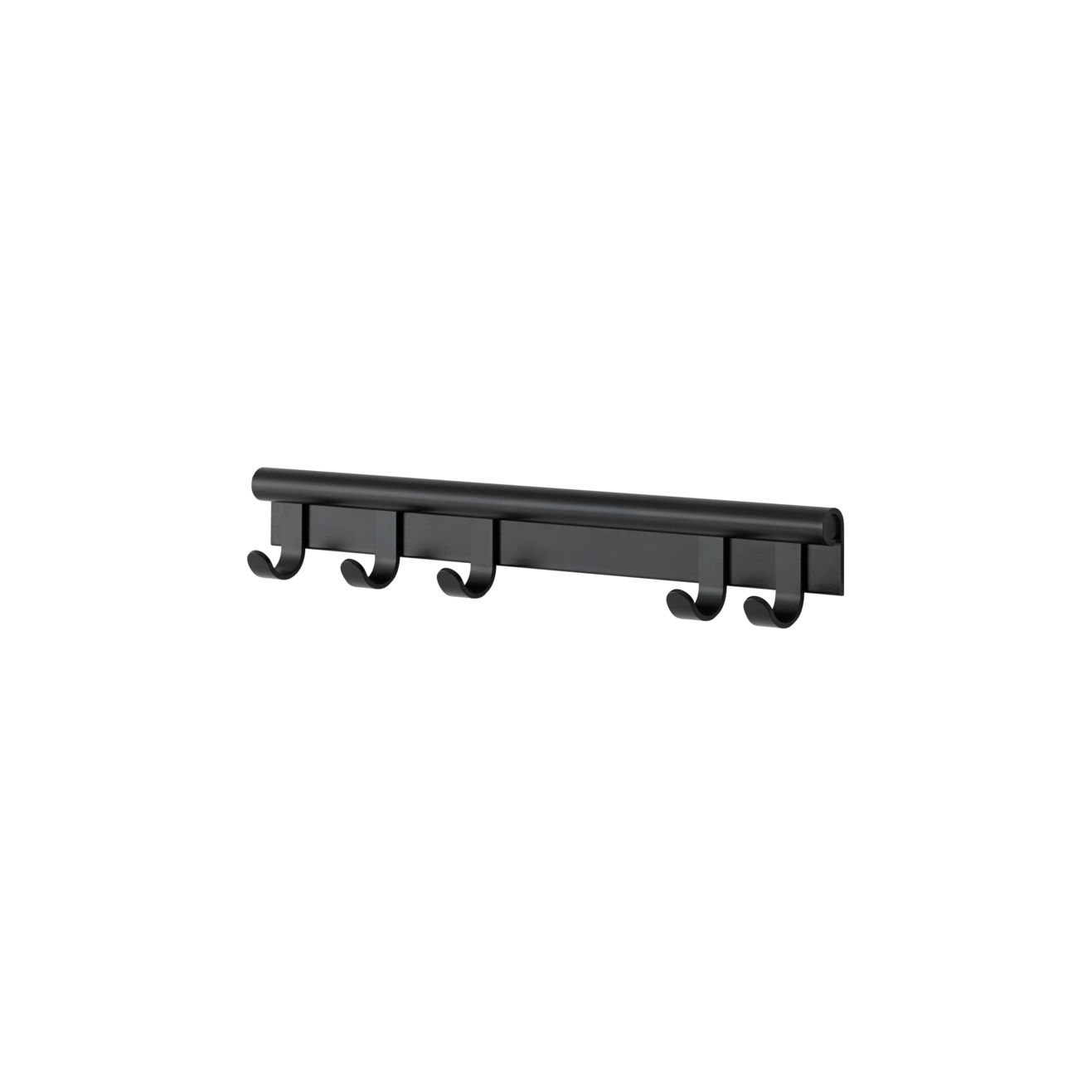Vertoon produk Coil Coat Rack | 60 cm / 23.6" - Black van vervaardiger Muuto