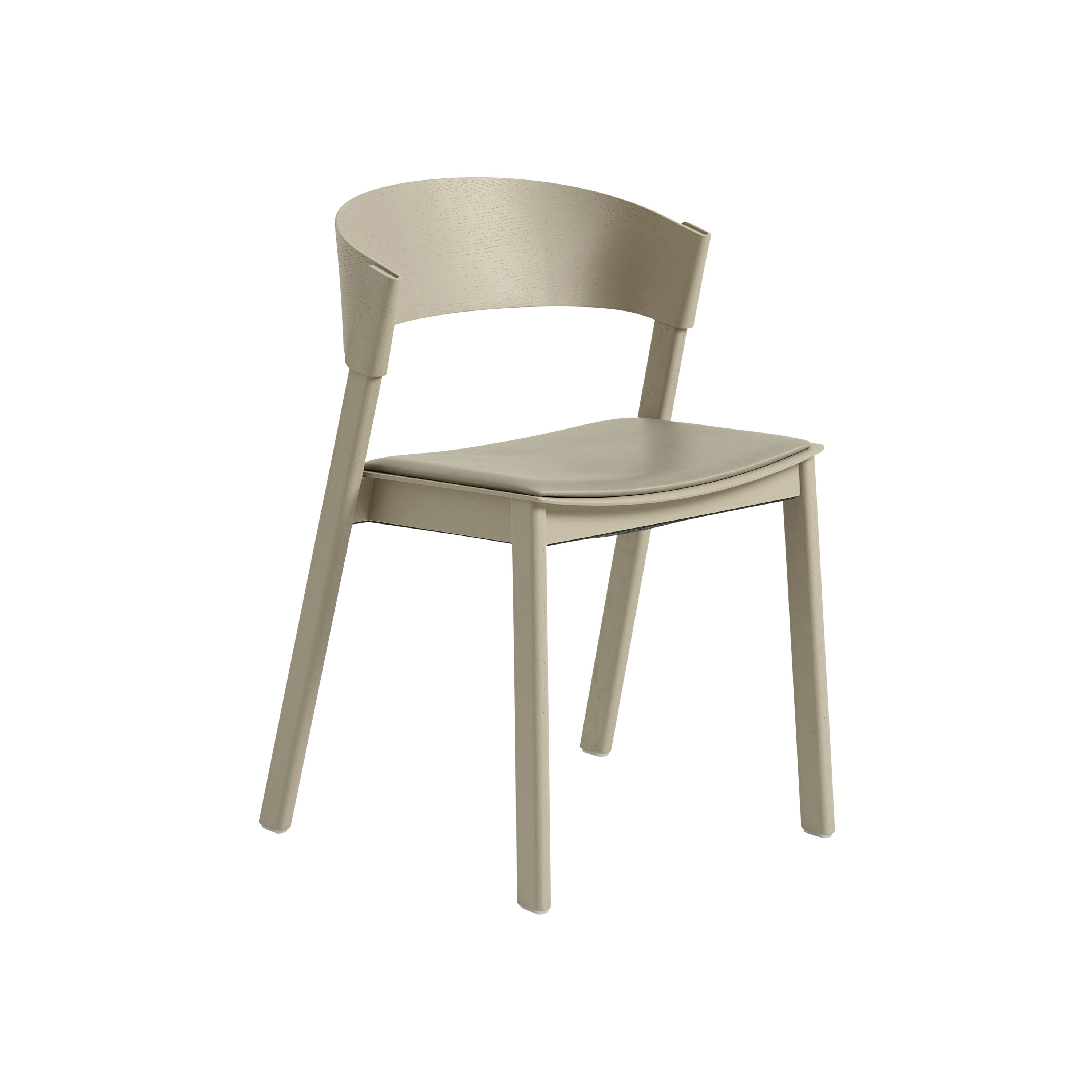 Display product Cover Side Chair | Leather from manufacturer Muuto