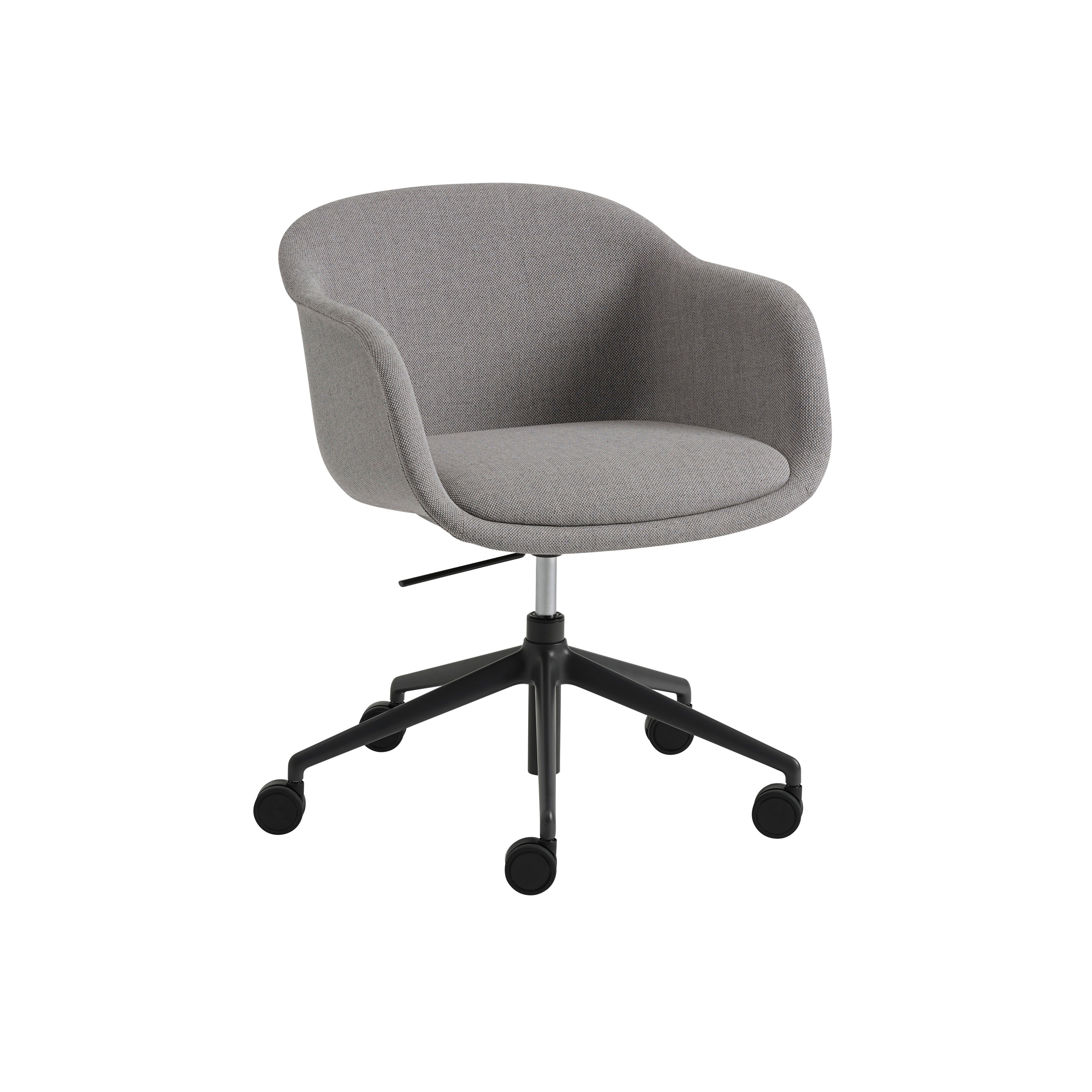 Display product Fiber Conference Armchair / Swivel Base W. Gas Lift, Castors & Tilt from manufacturer Muuto