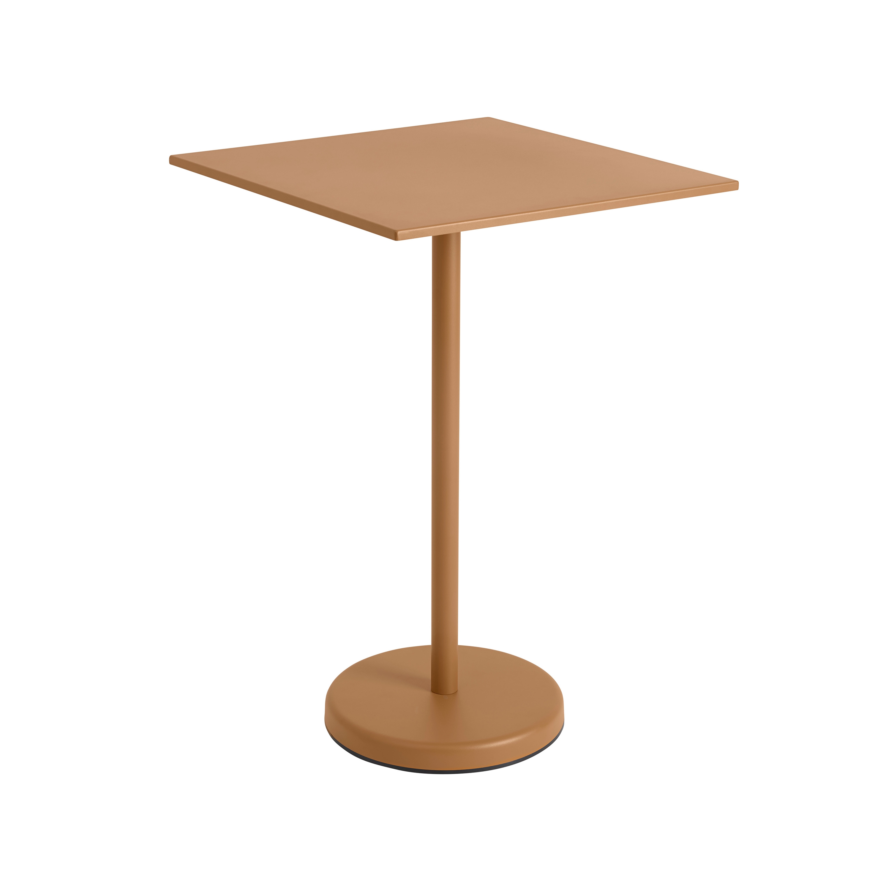 Linear Steel | Café Table | 70 x 70 h: 105 cm / 27.6 x 27.6 h: 41.3"