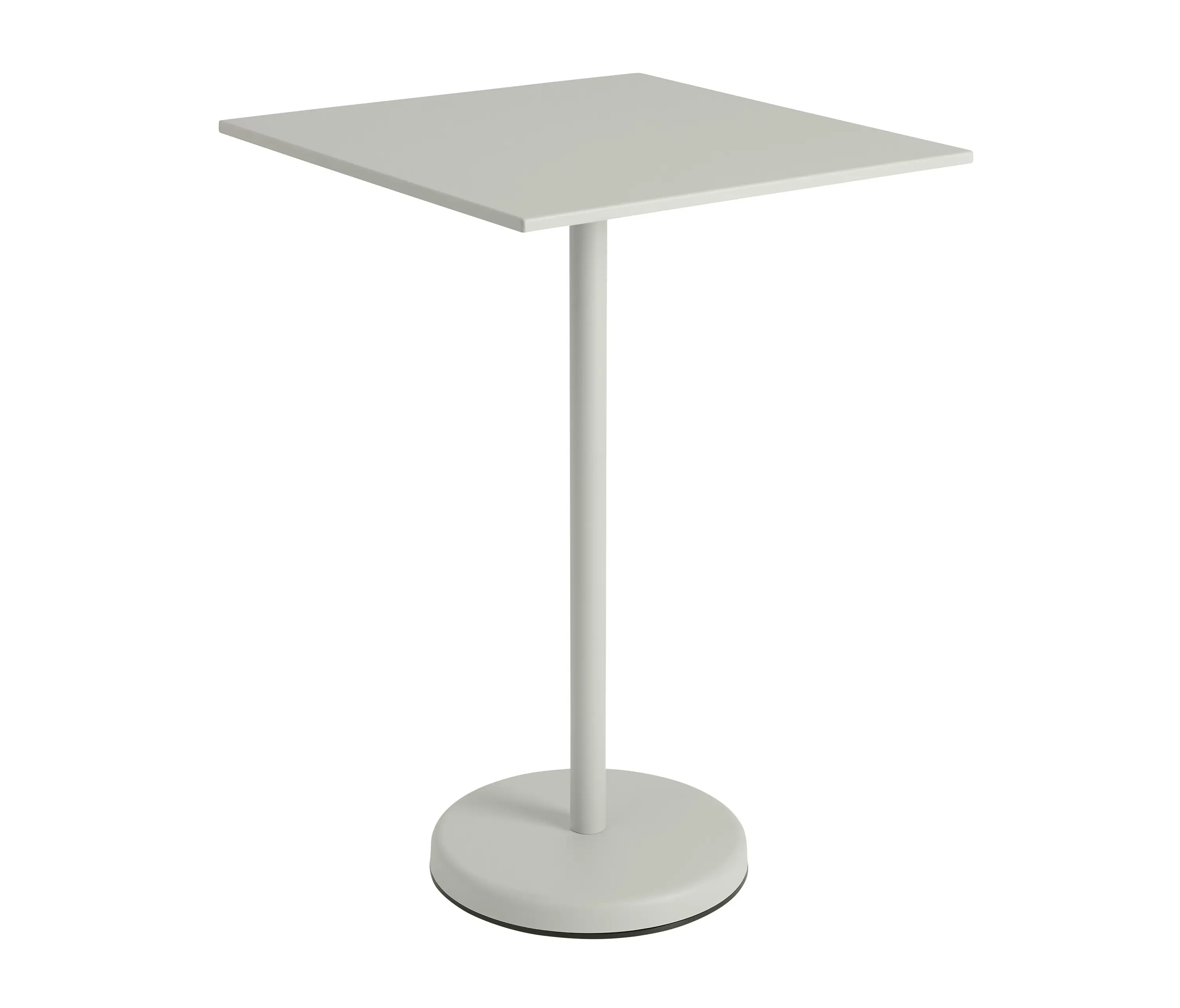 Muuto - Linear Steel | Café Table | 70 x 70 h: 105 cm / 27.6 x 27.6 h: 41.3"