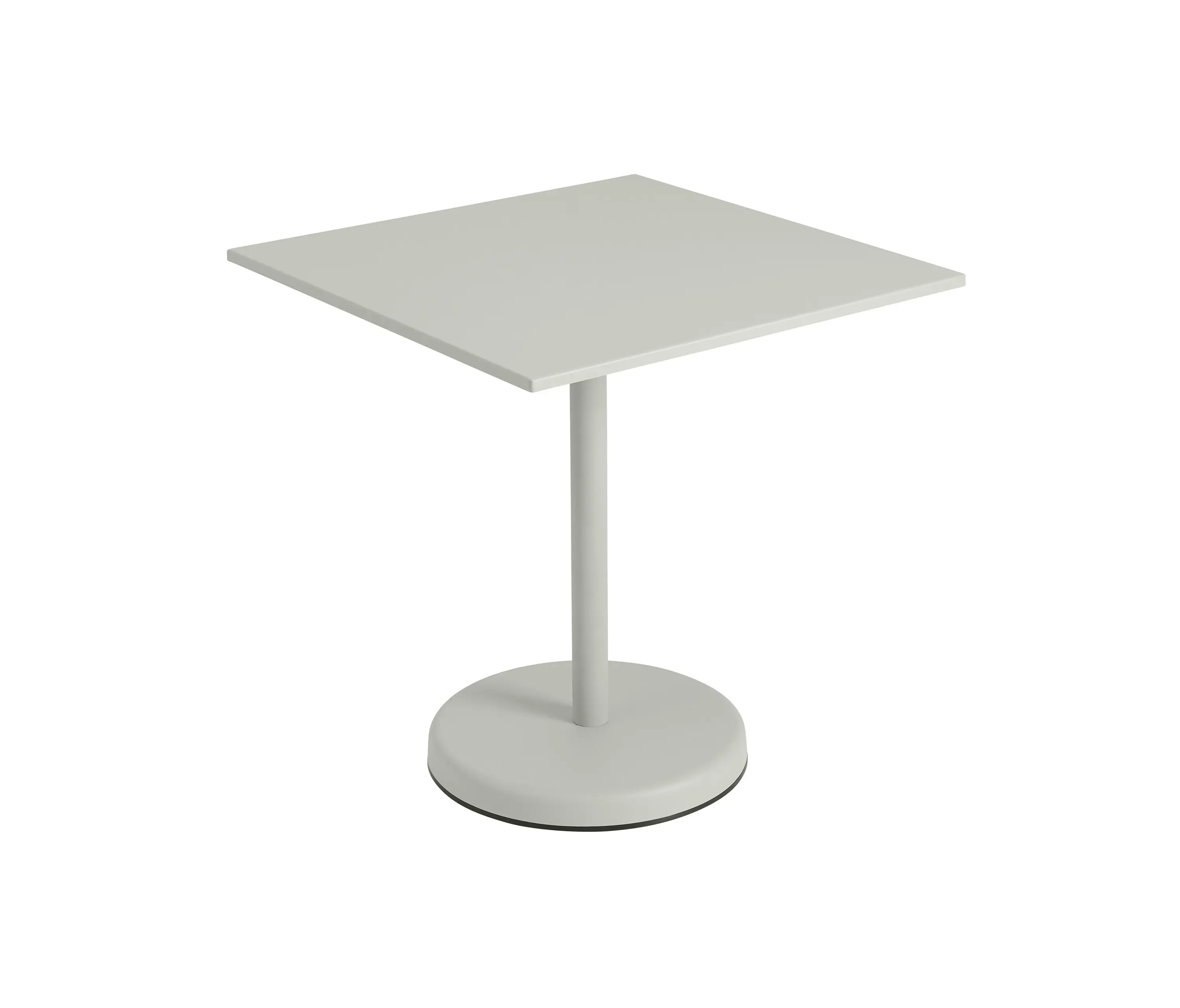 Muuto - Linear Steel | Café Table | 70 x 70 h: 73 cm / 27.6 x 27.6 h: 28.7"