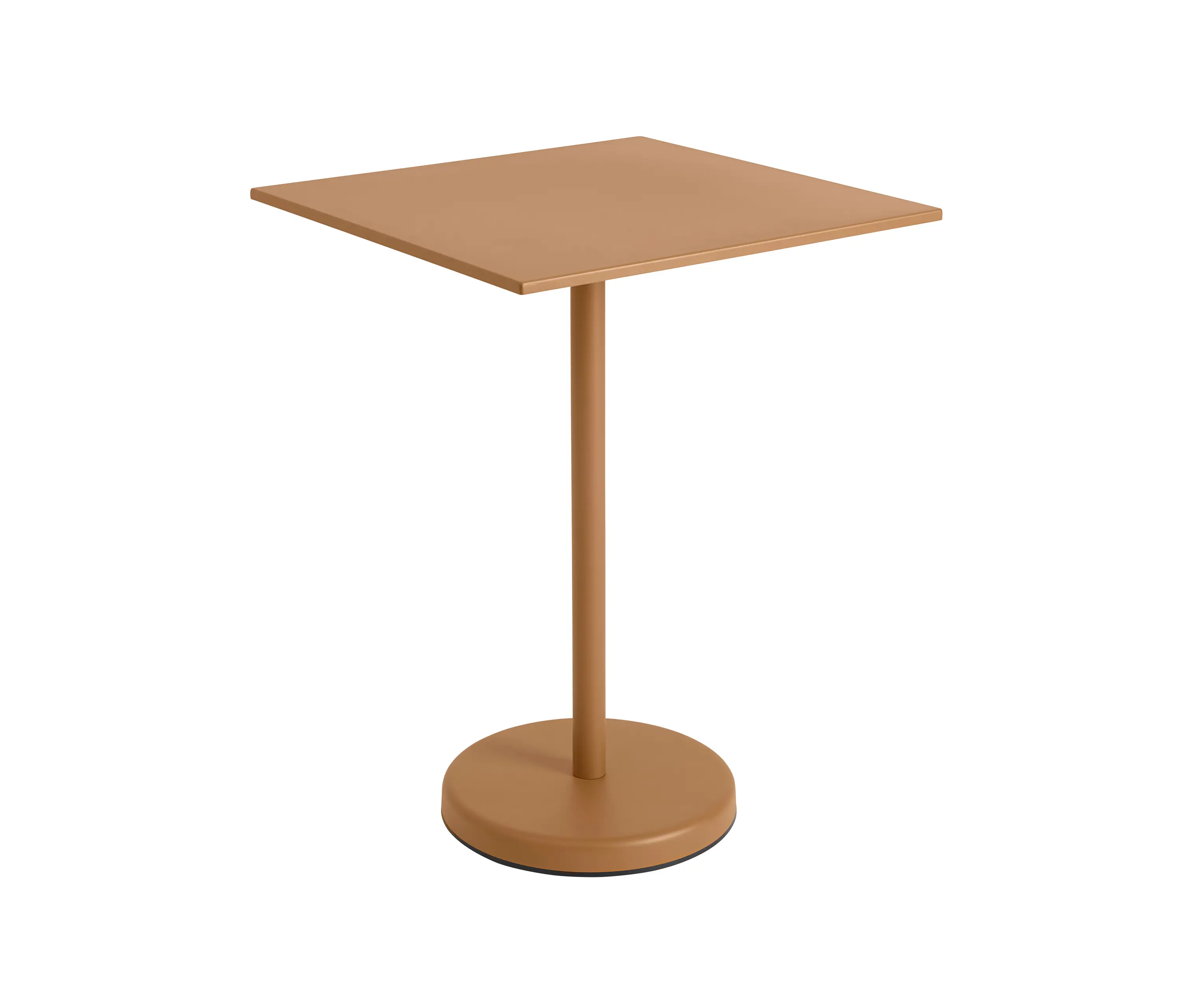 Muuto - Linear Steel | Café Table | 70 x 70 h: 95 cm / 27.6 x 27.6 h: 37.4"