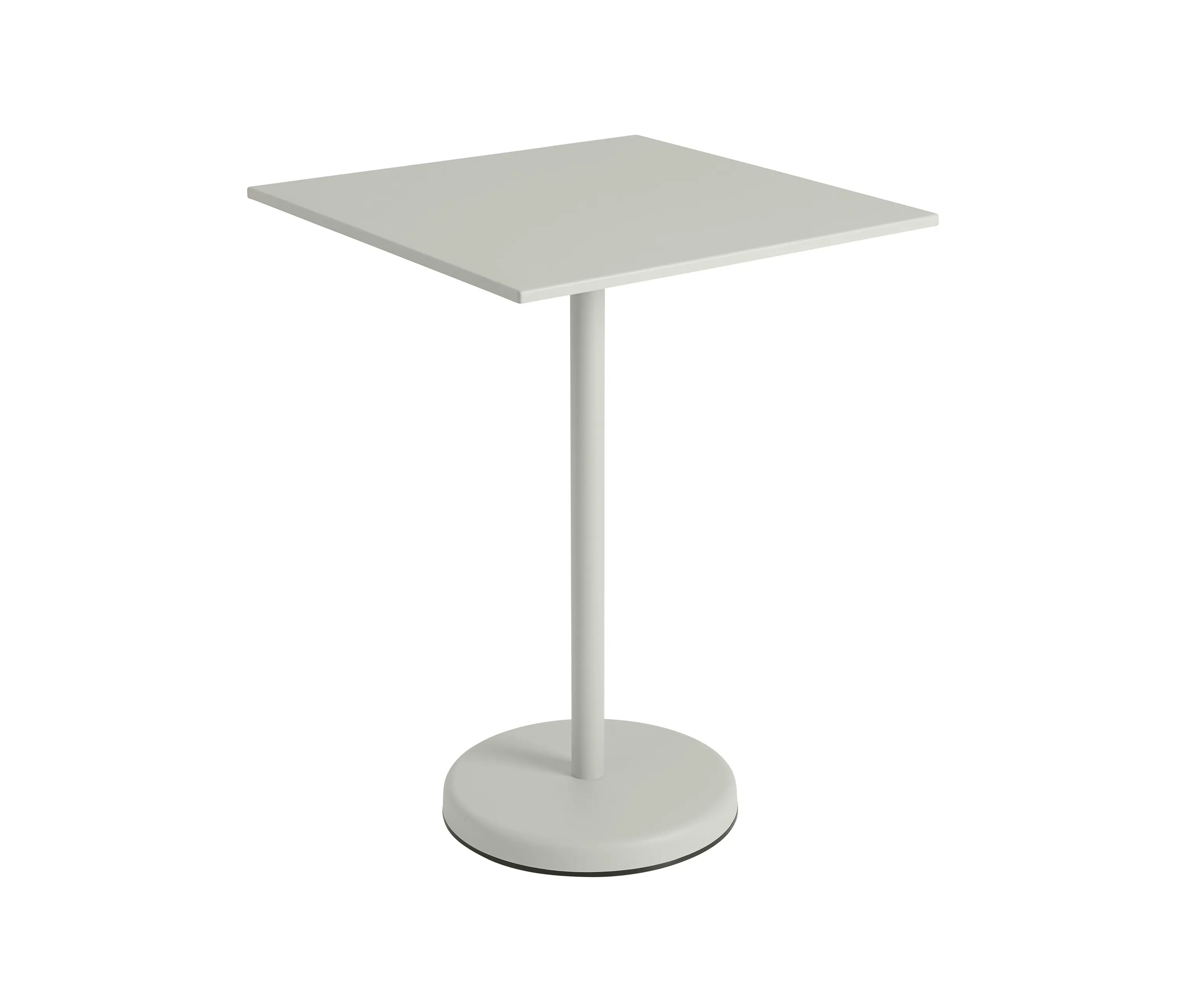 Muuto - Linear Steel | Café Table | 70 x 70 h: 95 cm / 27.6 x 27.6 h: 37.4"