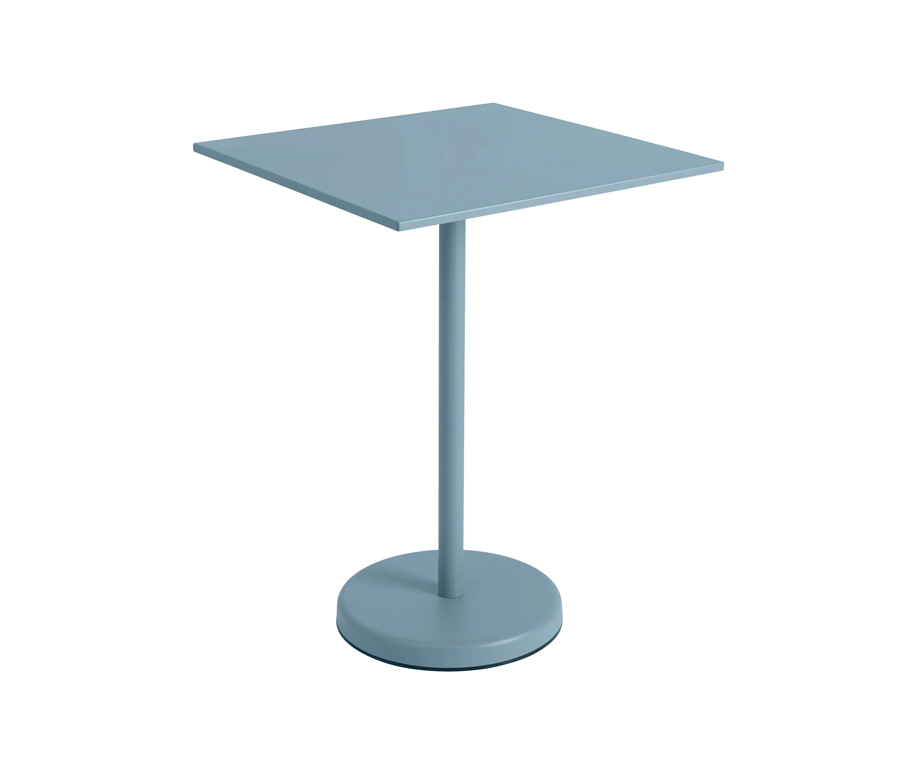 Muuto - Linear Steel | Café Table | 70 x 70 h: 95 cm / 27.6 x 27.6 h: 37.4"
