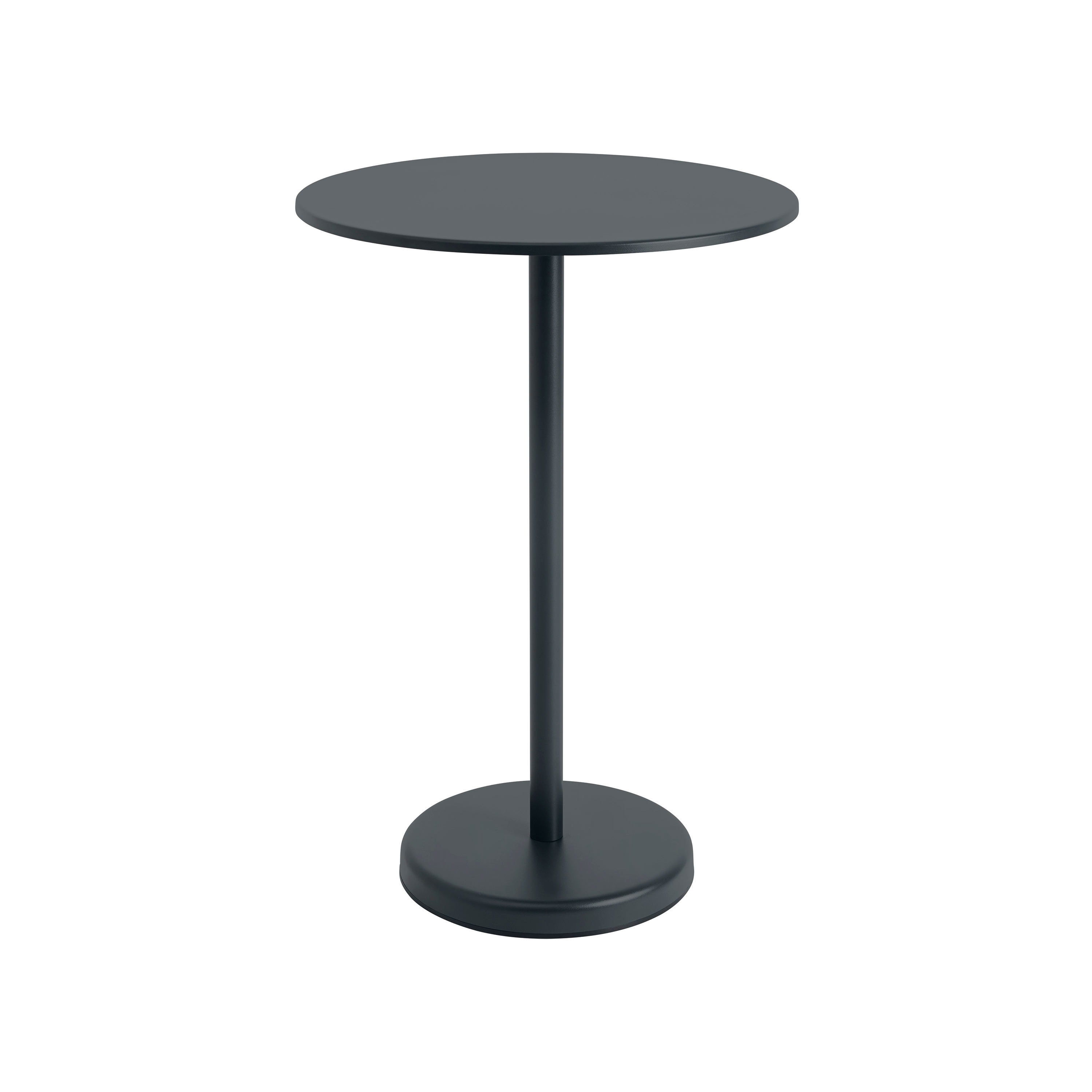 Linear Steel | Café Table | Ø 70 h: 105 cm / 27.6 h: 41.3"