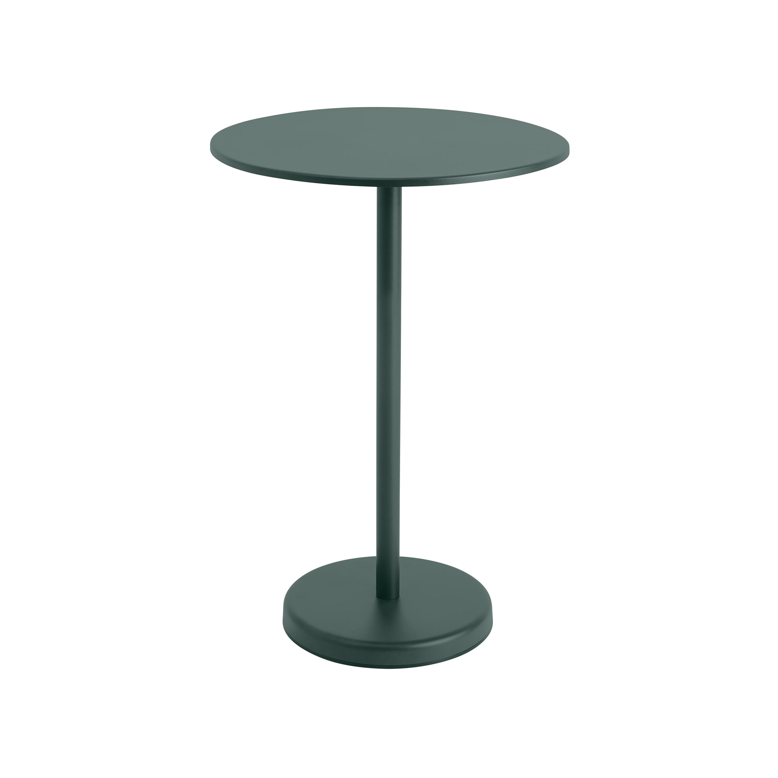 Linear Steel | Café Table | Ø 70 h: 105 cm / 27.6 h: 41.3"