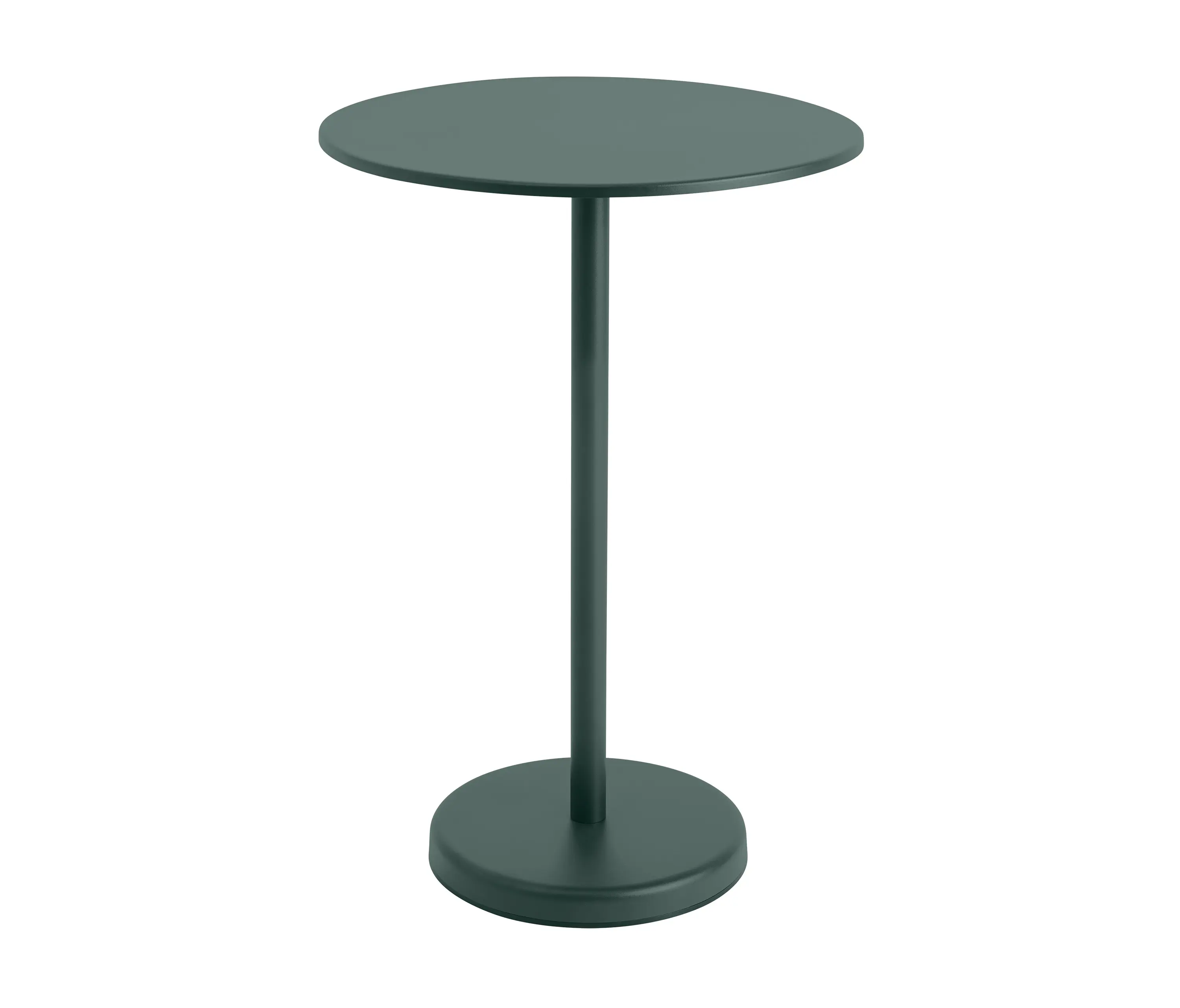 Muuto - Linear Steel | Café Table | Ø 70 h: 105 cm / 27.6 h: 41.3"