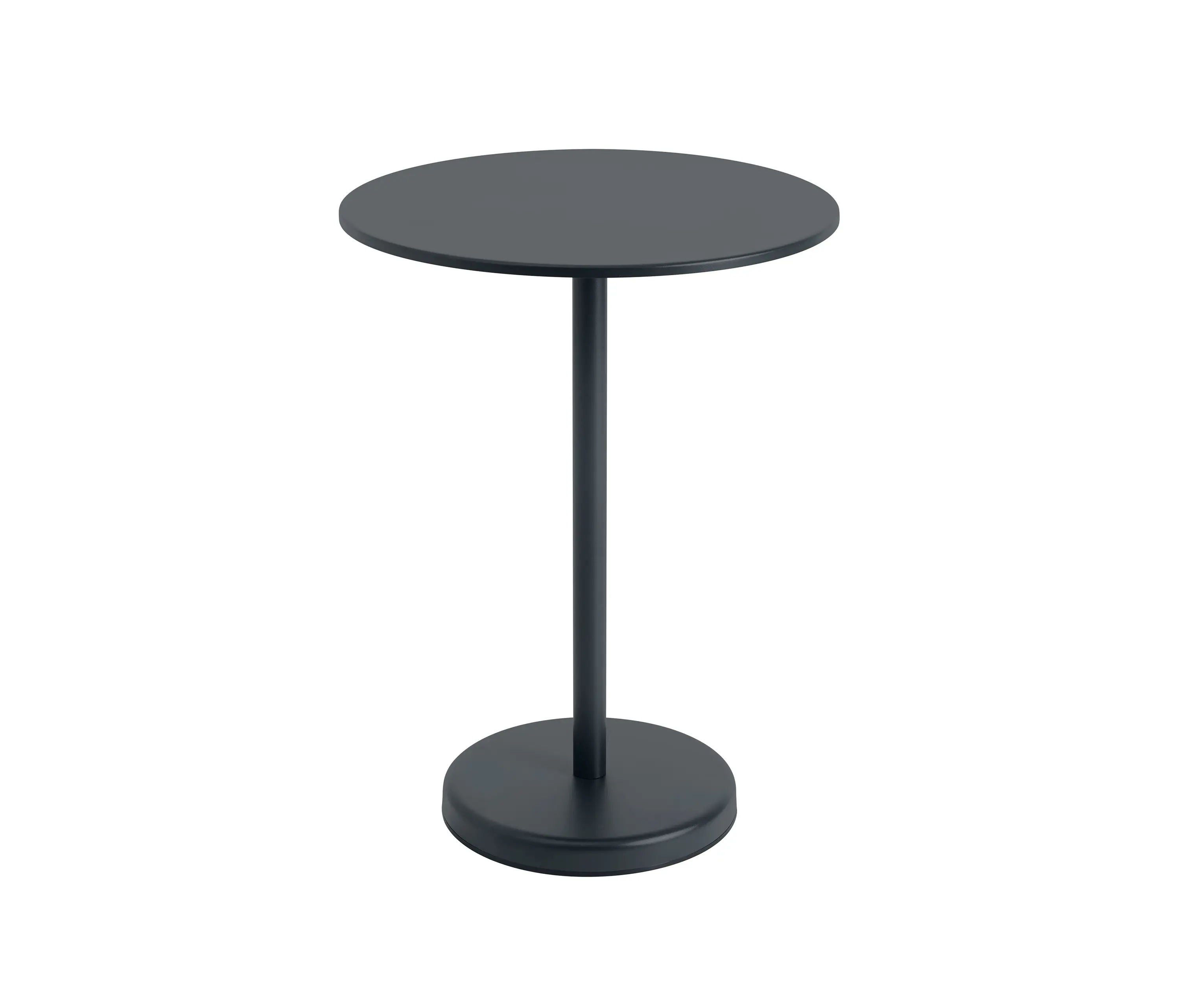 Muuto - Linear Steel | Café Table | Ø 70 h: 95 cm / 27.6 h: 37.4"