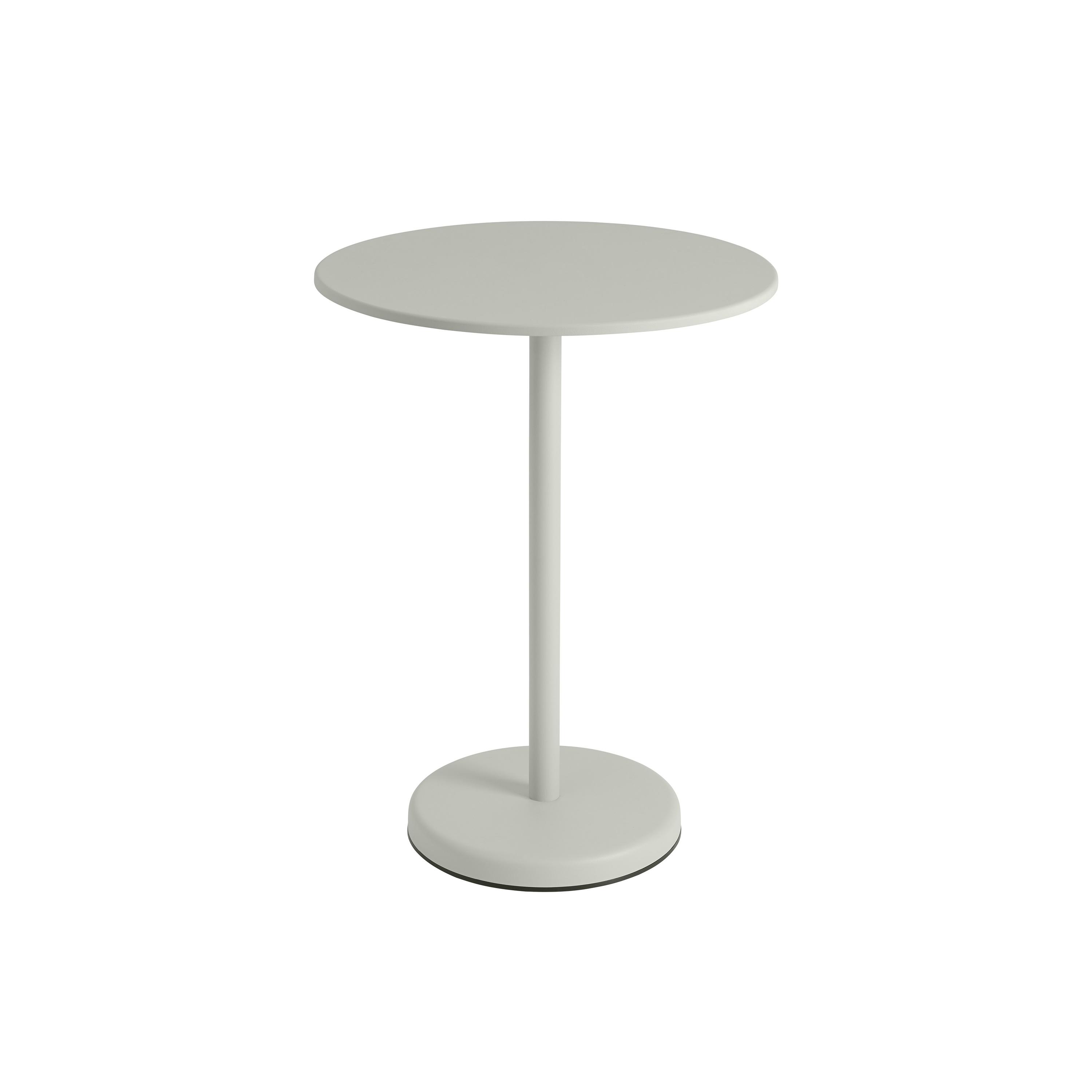 Afficher le produit Linear Steel | Café Table | Ø 70 h: 95 cm / 27.6 h: 37.4" du fabricant Muuto