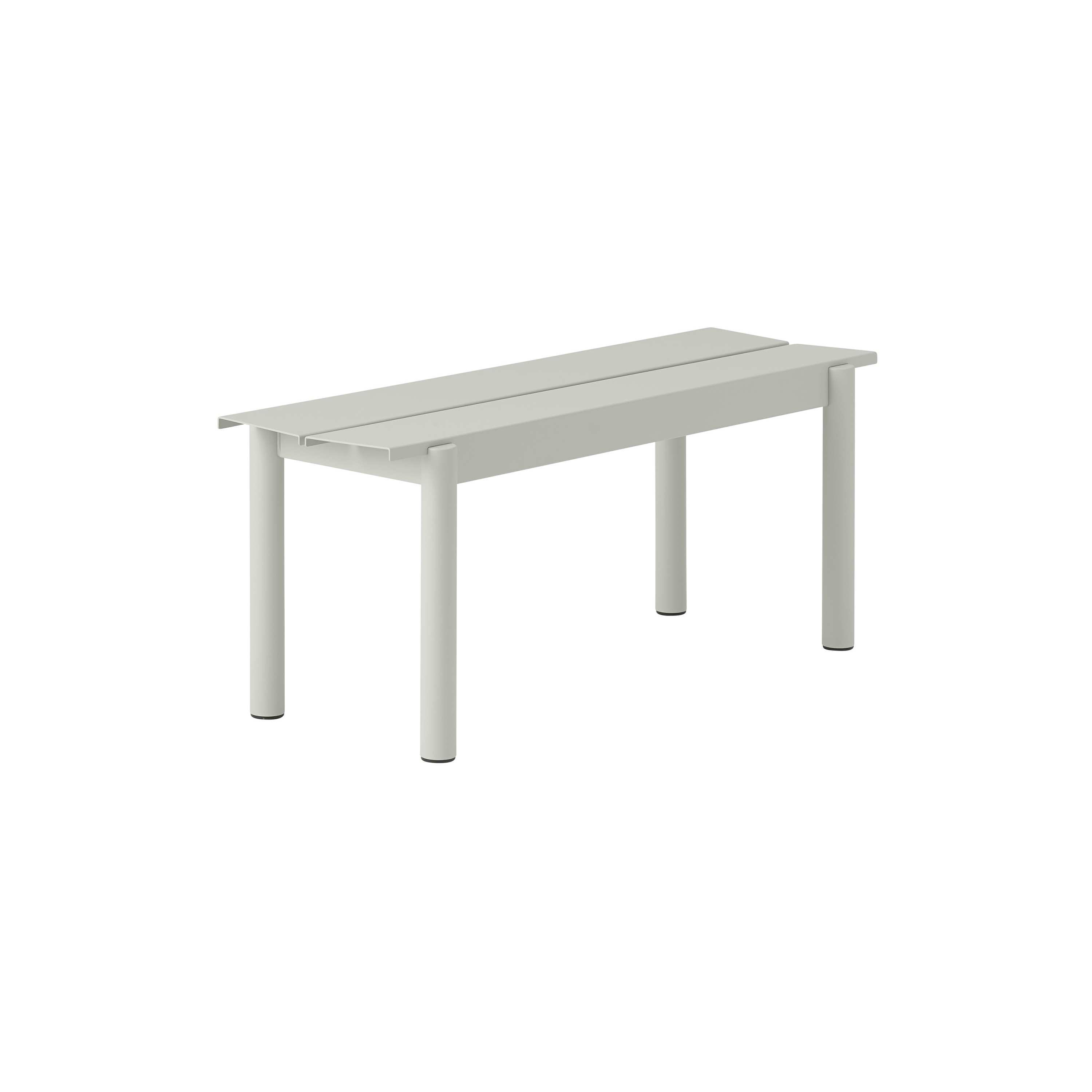 Mostra il prodotto Linear Steel Bench | 110 x 34 cm / 43.3 x 15.4" del produttore Muuto