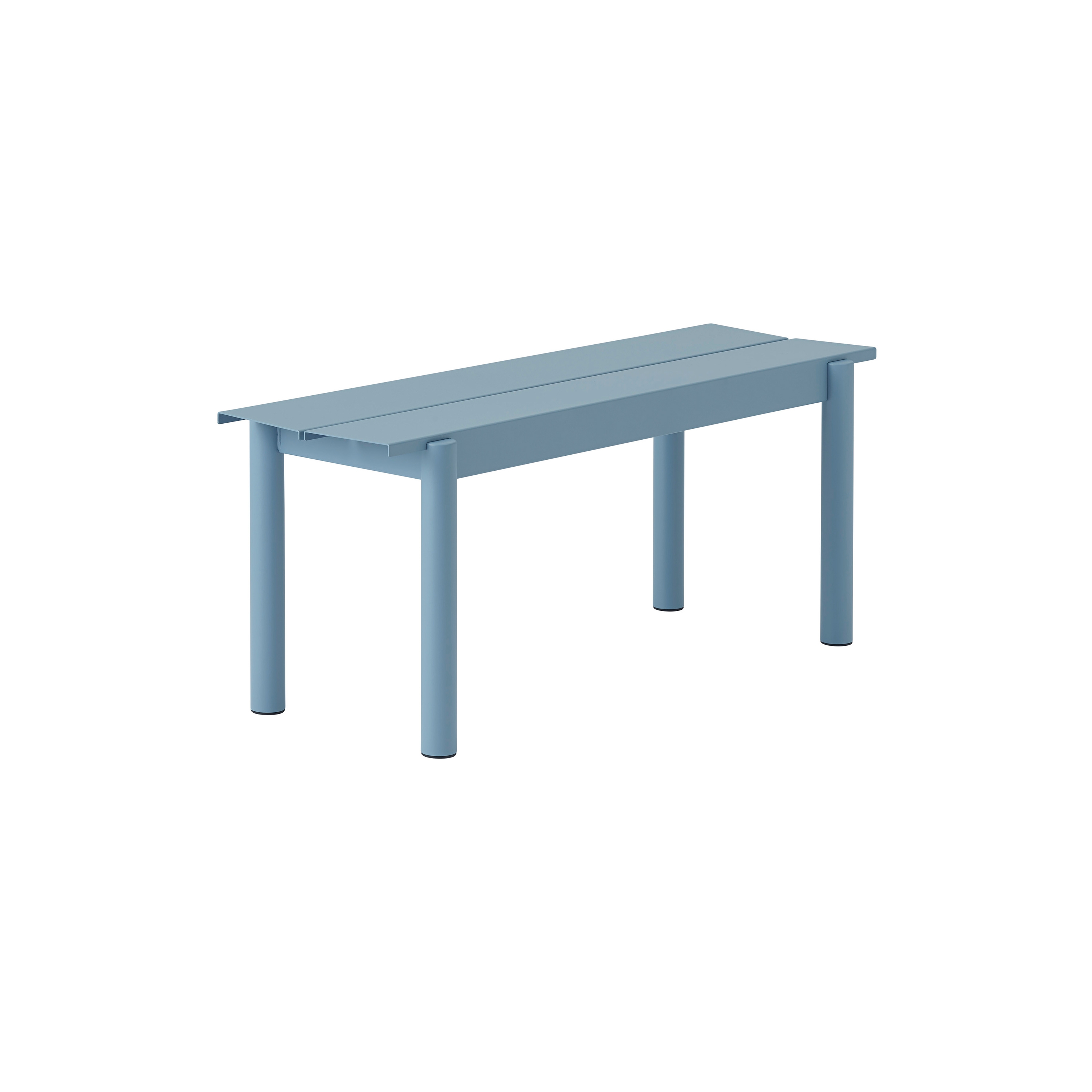 Produkt Linear Steel Bench | 110 x 34 cm / 43.3 x 15.4" des Herstellers Muuto anzeigen