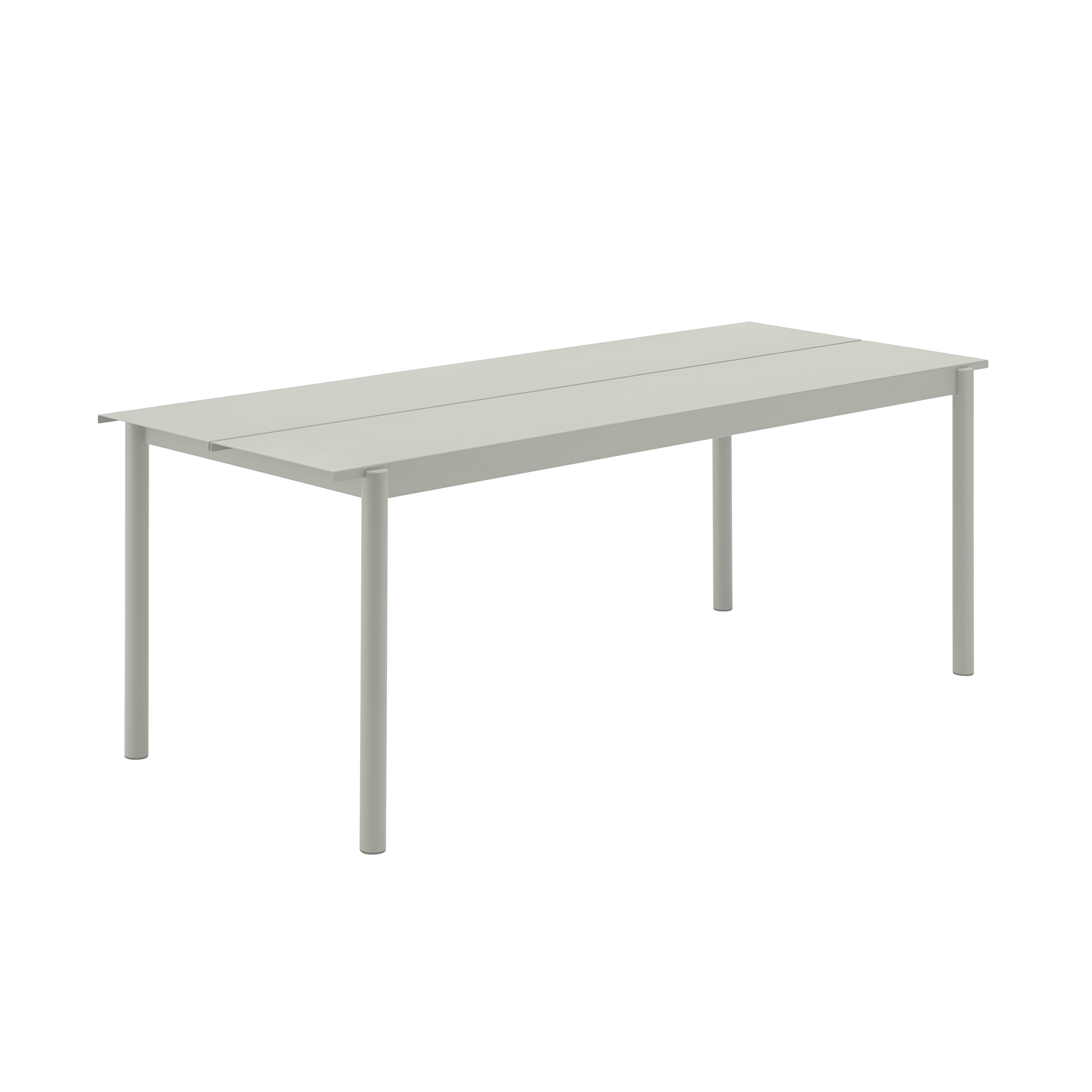 Display product Linear Steel Table | 200 x 75 cm / 78.7 x 29.5" from manufacturer Muuto