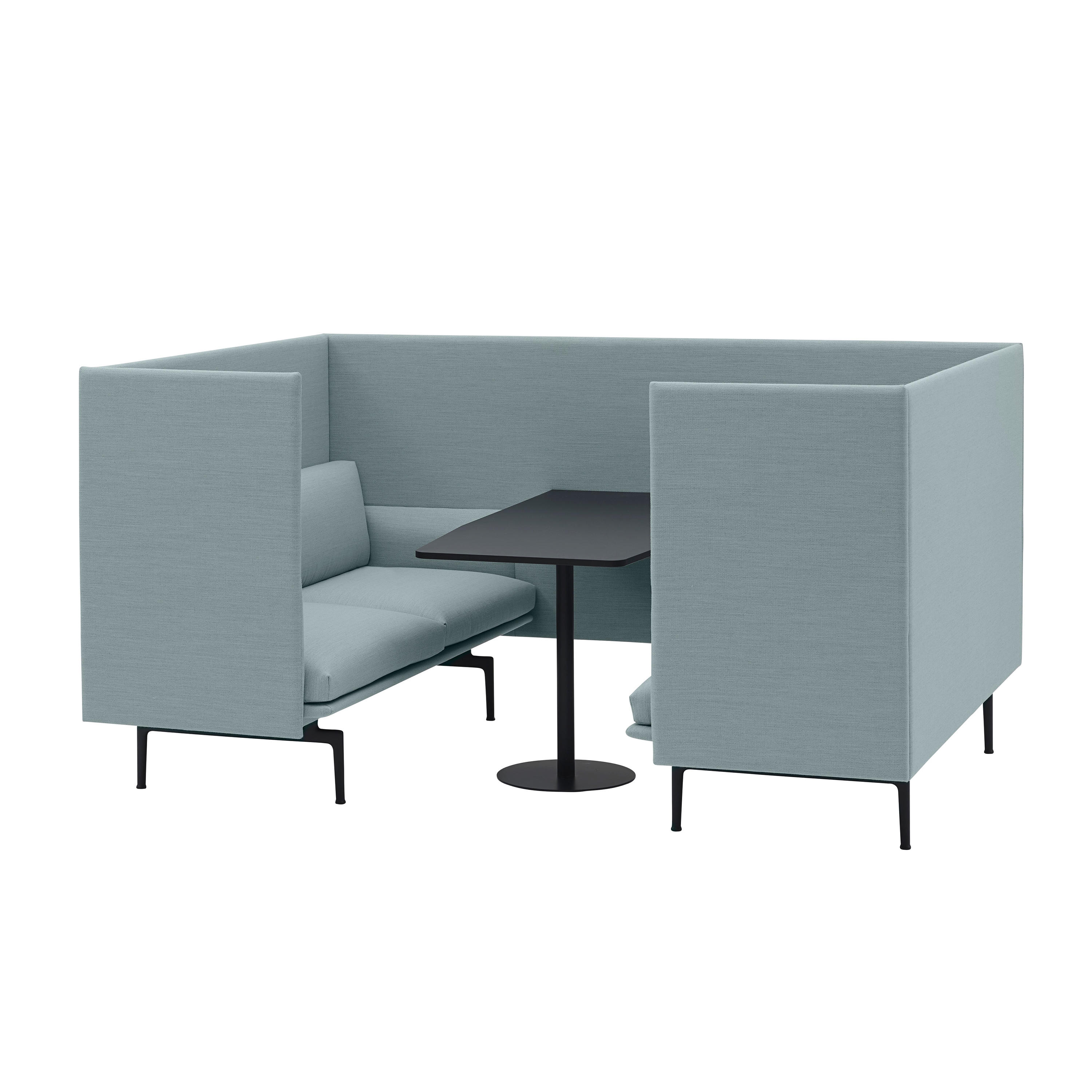 Mostra il prodotto Outline Highback | Cabin w. Table del produttore Muuto