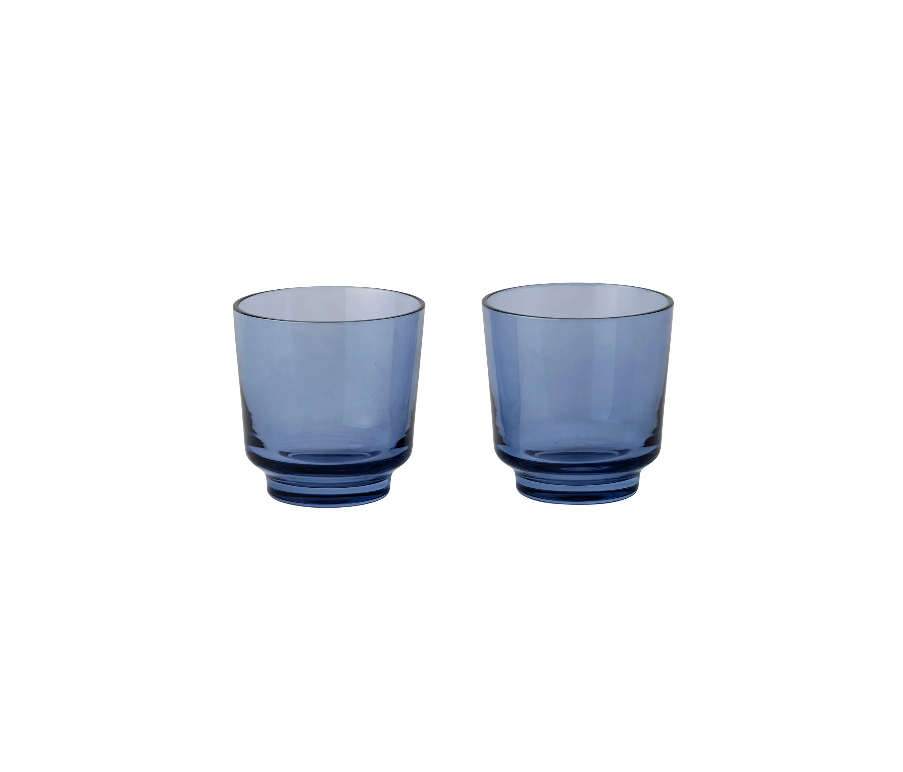 Muuto - Raise Glasses | Set of 2 - Dark Blue - 20cl