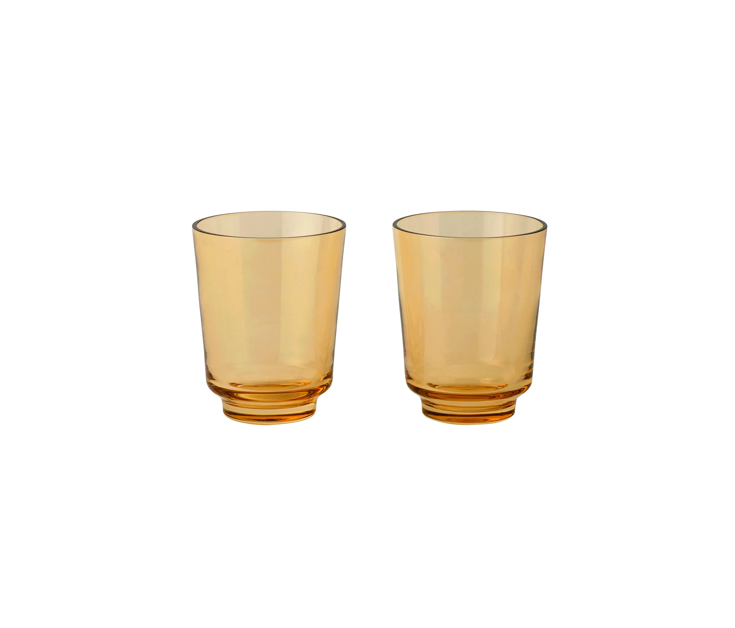 Muuto - Raise Glasses | Set of 2 - Burnt Orange - 30cl