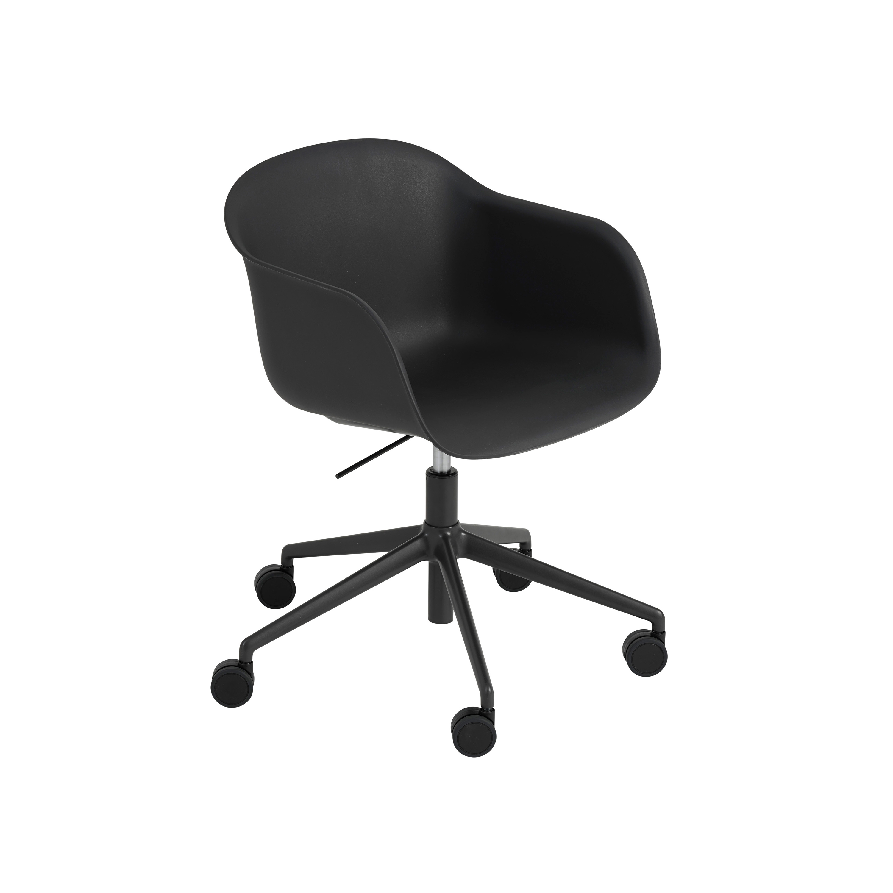 Vertoon produk Fiber Armchair | Swivel Base With Castors van vervaardiger Muuto