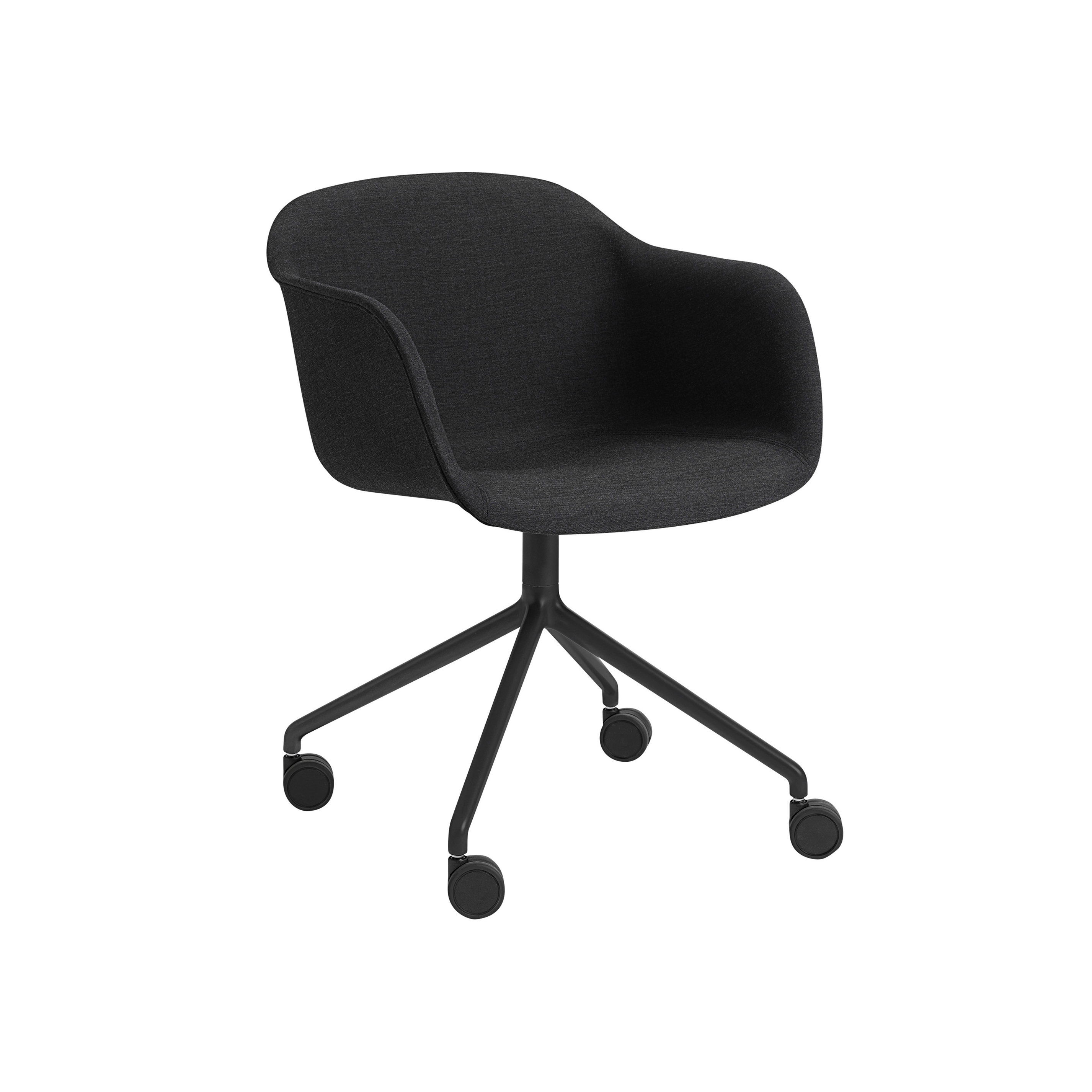 Produkt Fiber Armchair Front Upholstery | Swivel Base With Castors des Herstellers Muuto anzeigen