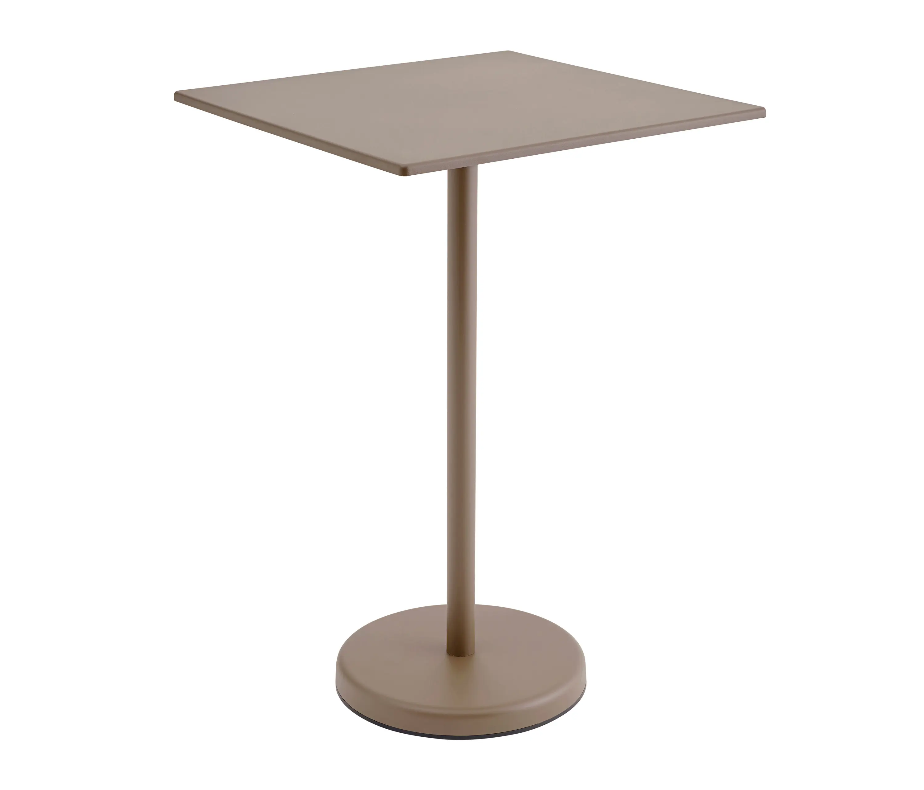 Muuto - Linear Steel | Café Table | 70 x 70 h: 105 cm / 27.6 x 27.6 h: 41.3"