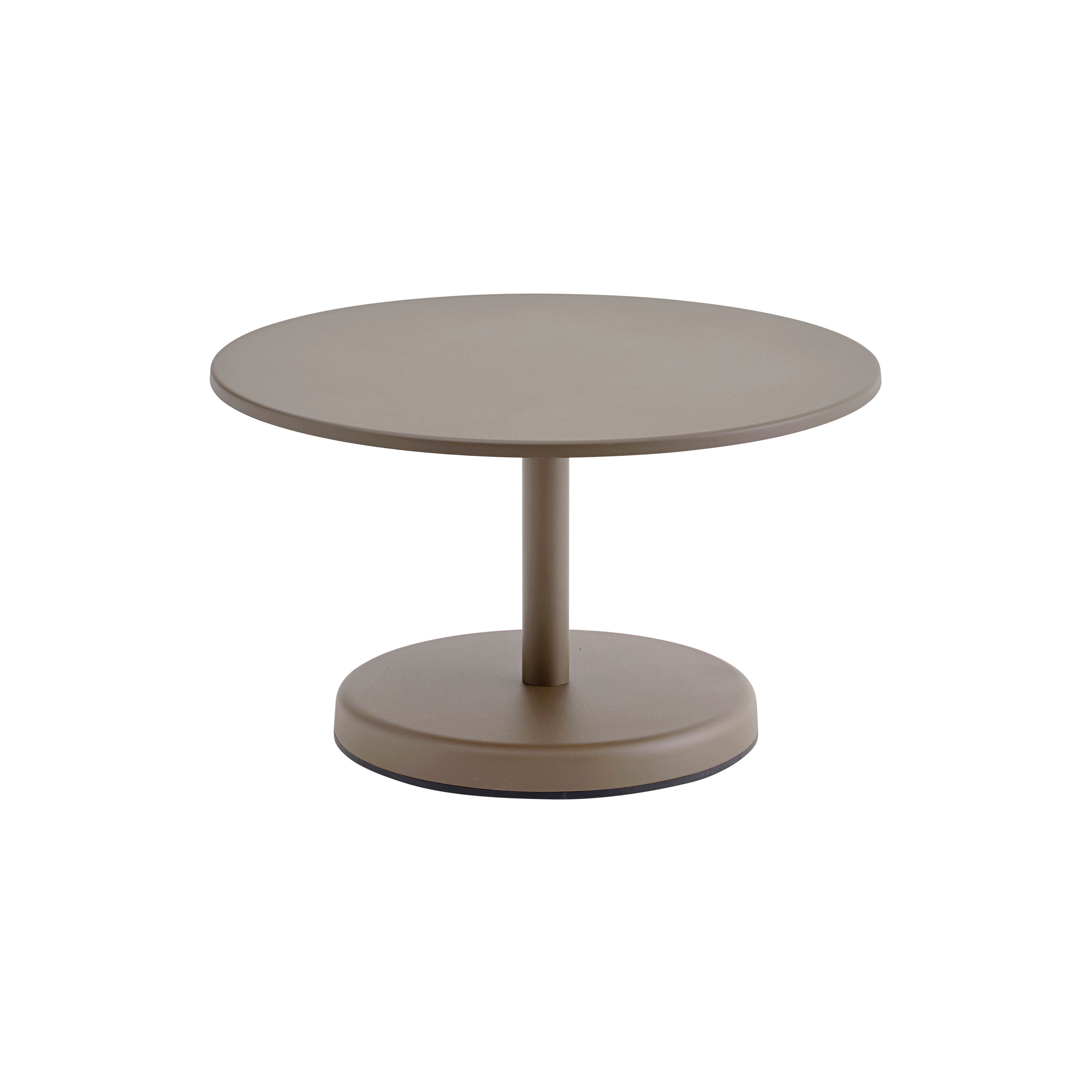 Display product Linear Steel | Coffee Table | Ø70 H: 40 CM from manufacturer Muuto