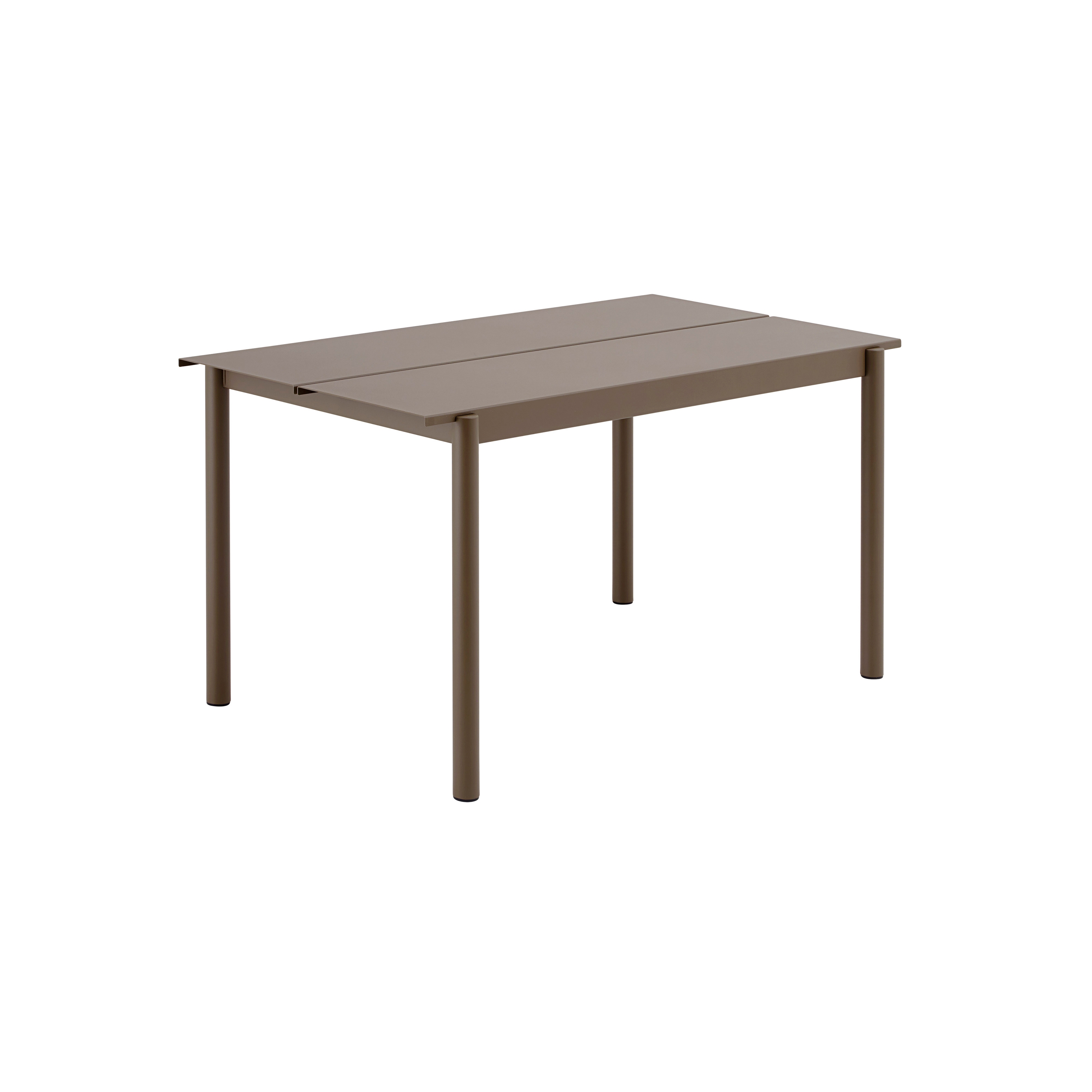 Mostra il prodotto Linear Steel Table | 140 x 75 cm / 55.1 x 29.5" del produttore Muuto