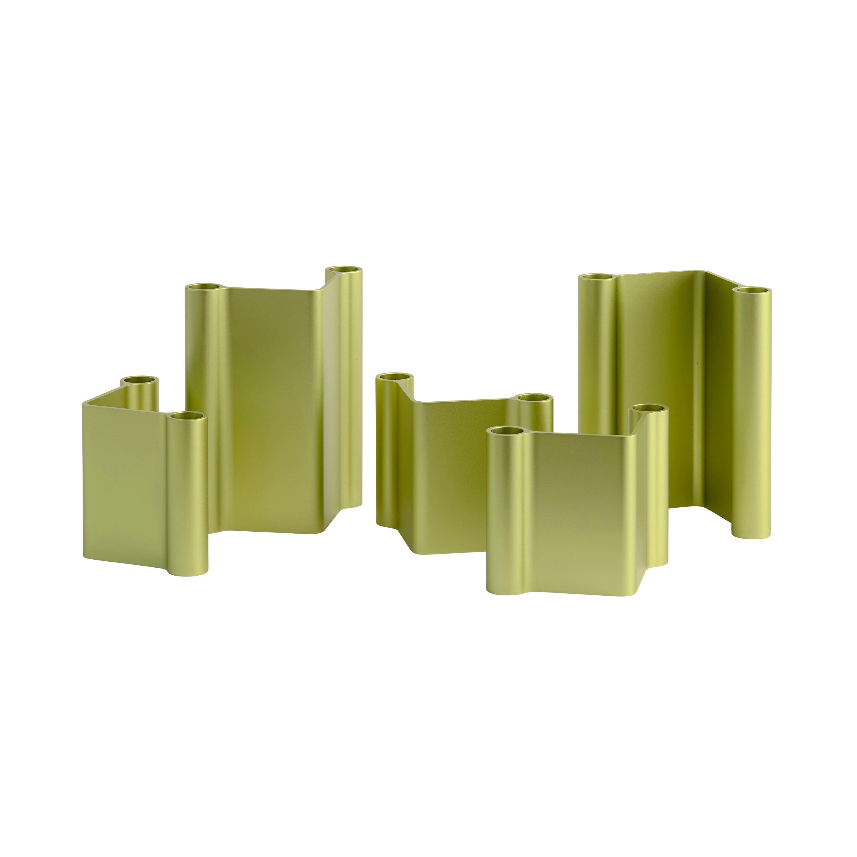 Pair Candleholder | H 18/11 cm