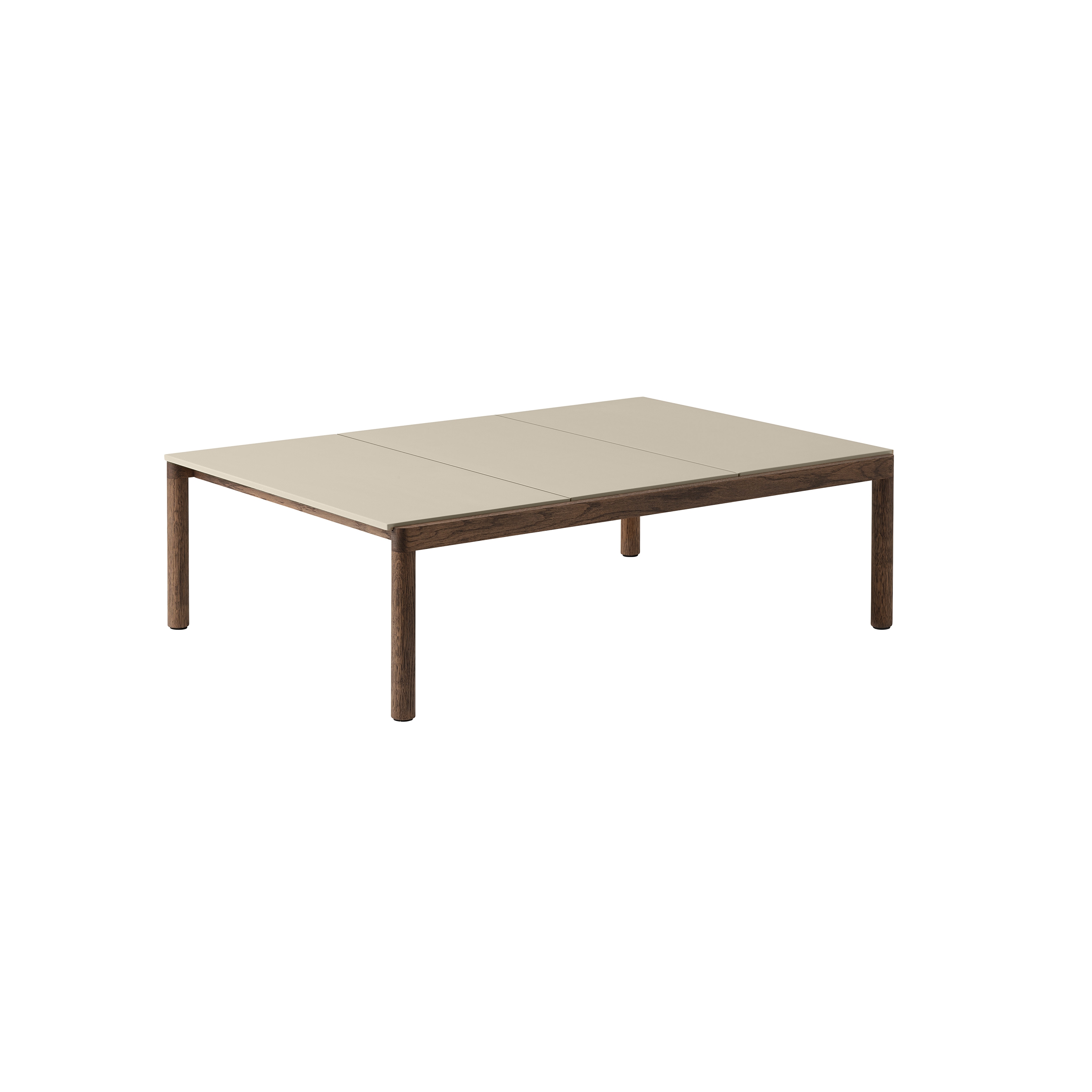 Mostra il prodotto Couple Coffee Table | 120 x 84 x 35 cm / 47.2 x 33.2 x 13.7" del produttore Muuto
