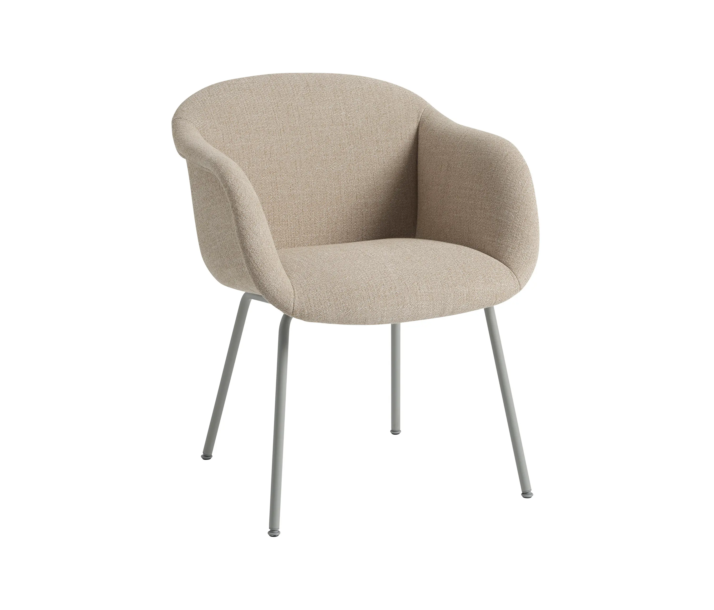 Muuto - Fiber Soft Armchair / Tube Base