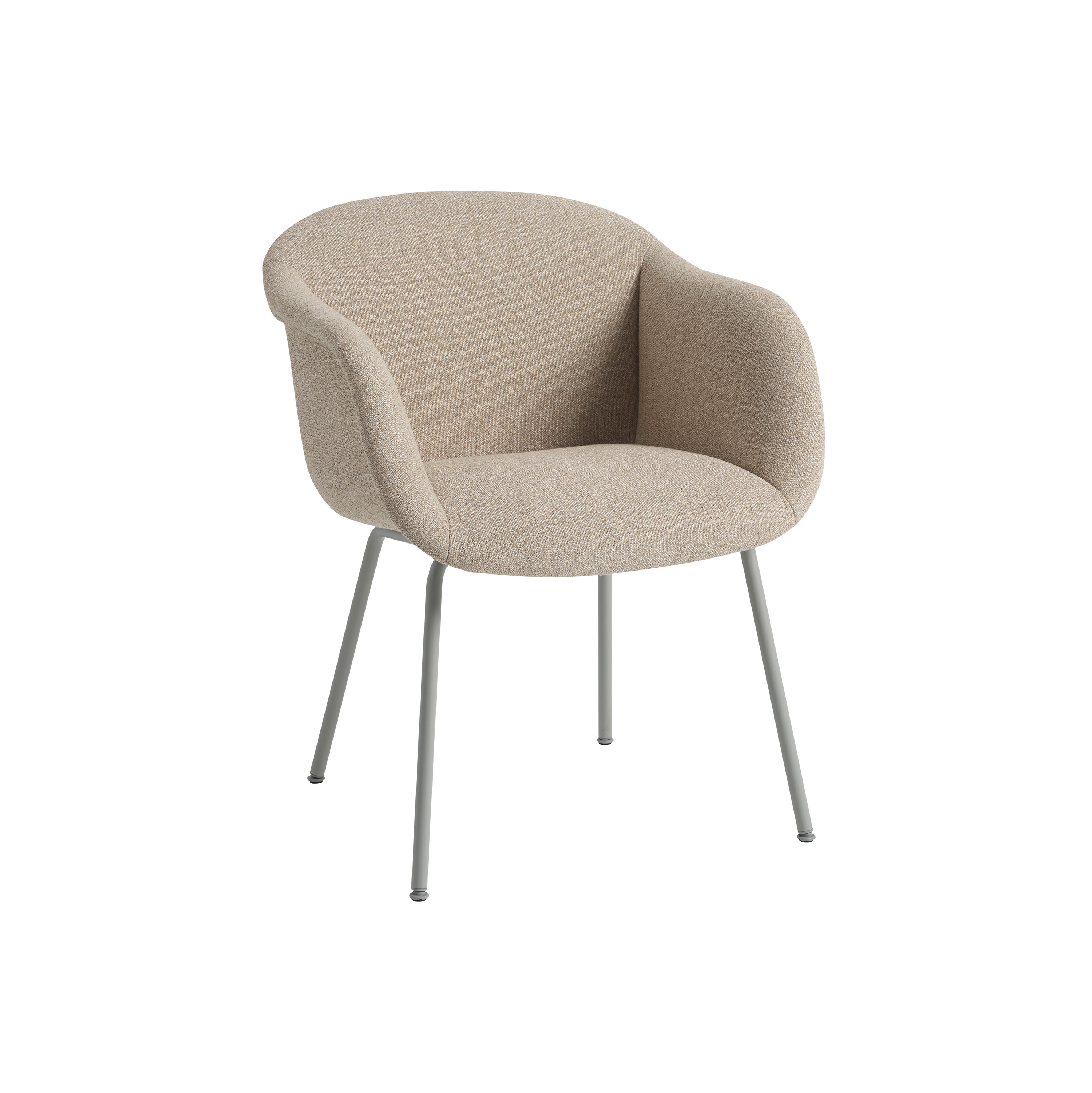 Fiber Soft Armchair / Tube Base