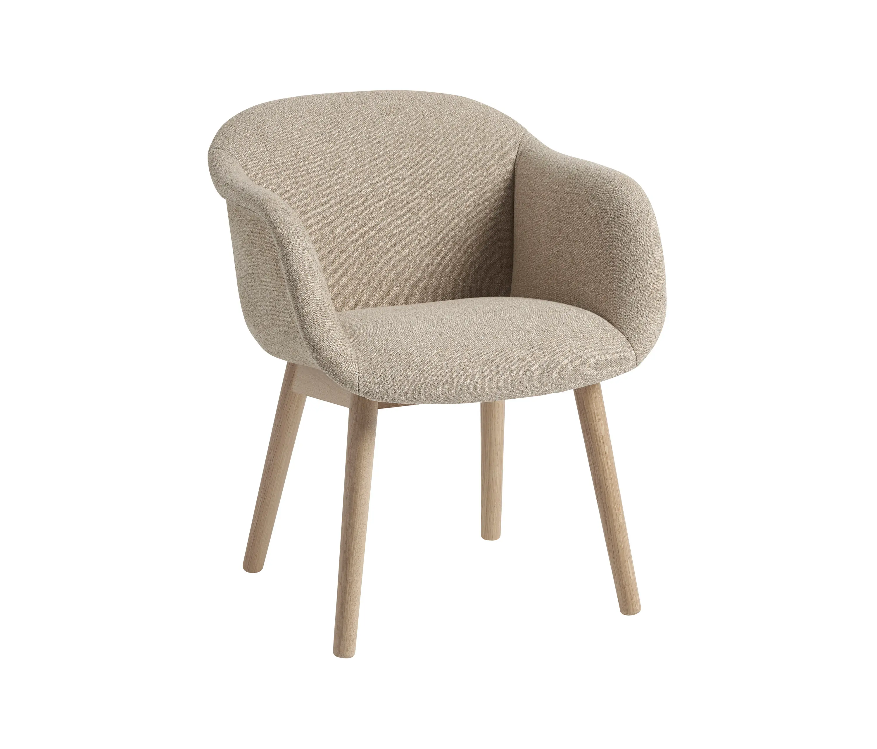 Muuto - Fiber Soft Armchair / Wood Base