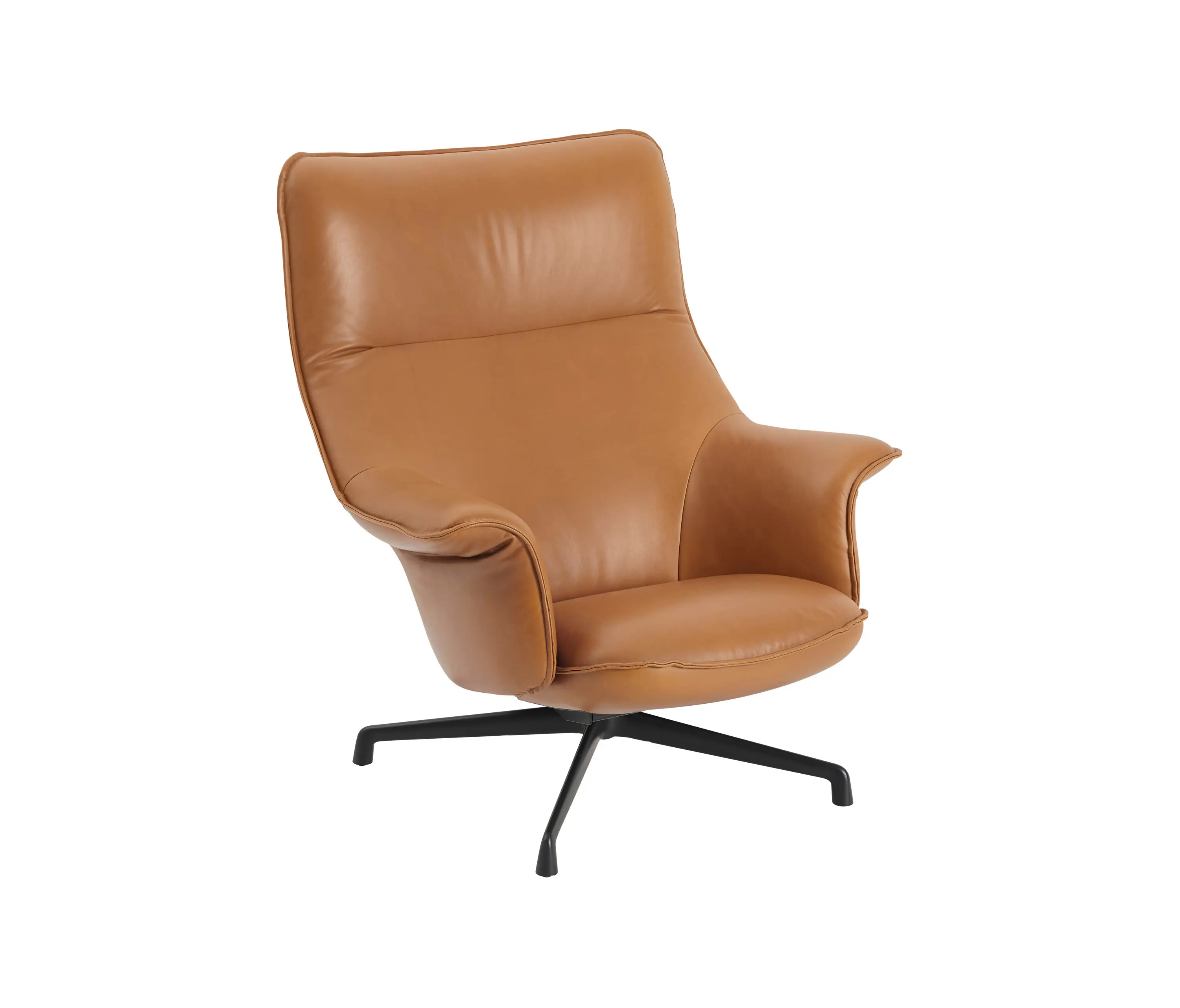 Muuto - Doze Lounge Chair High Back | Swivel Base