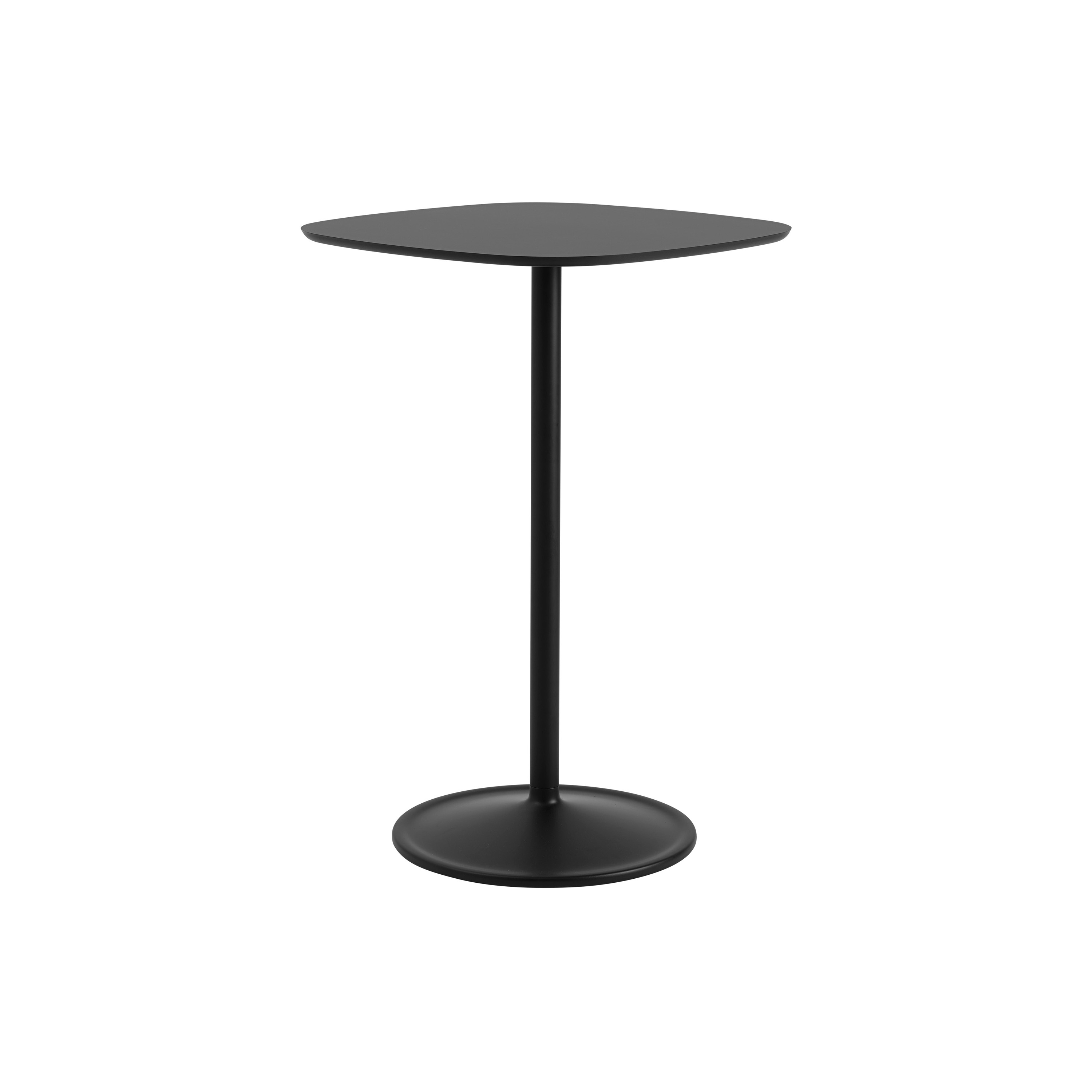 Display product Soft Café Table | 70 x 70 h: 105 cm / 27.6 x 27.6 h: 41.3" from manufacturer Muuto