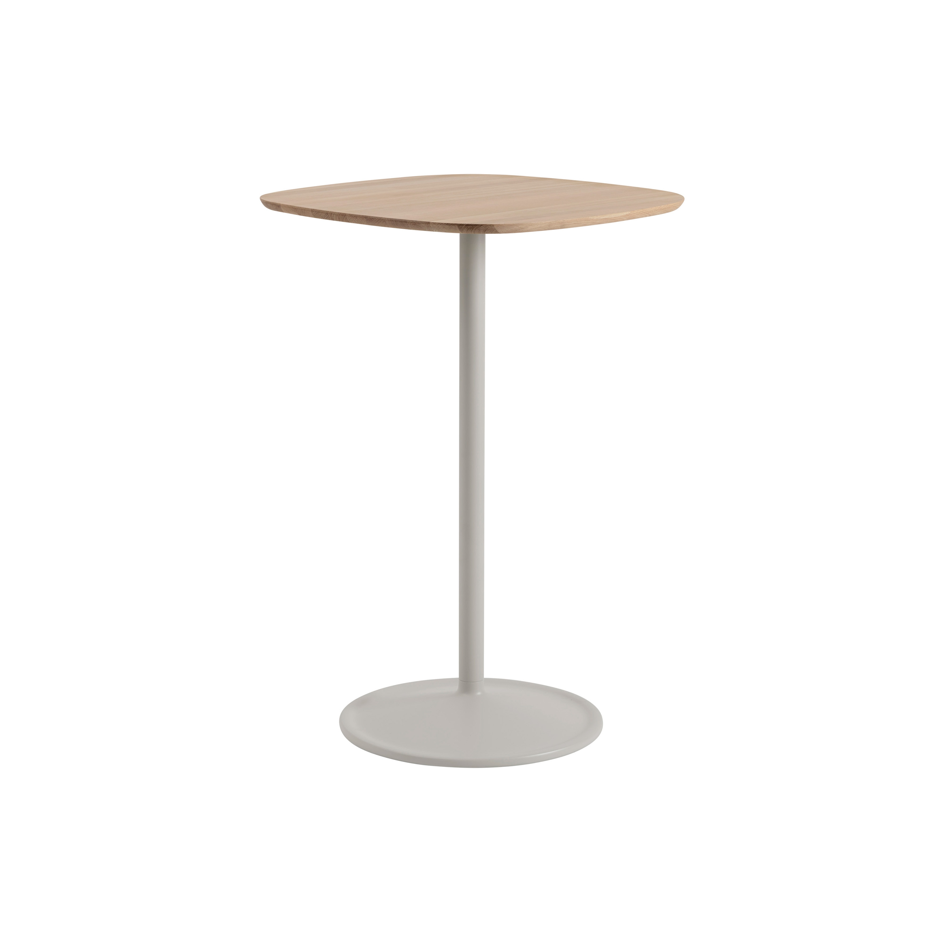 Soft Café Table | 70 x 70 h: 105 cm / 27.6 x 27.6 h: 41.3"