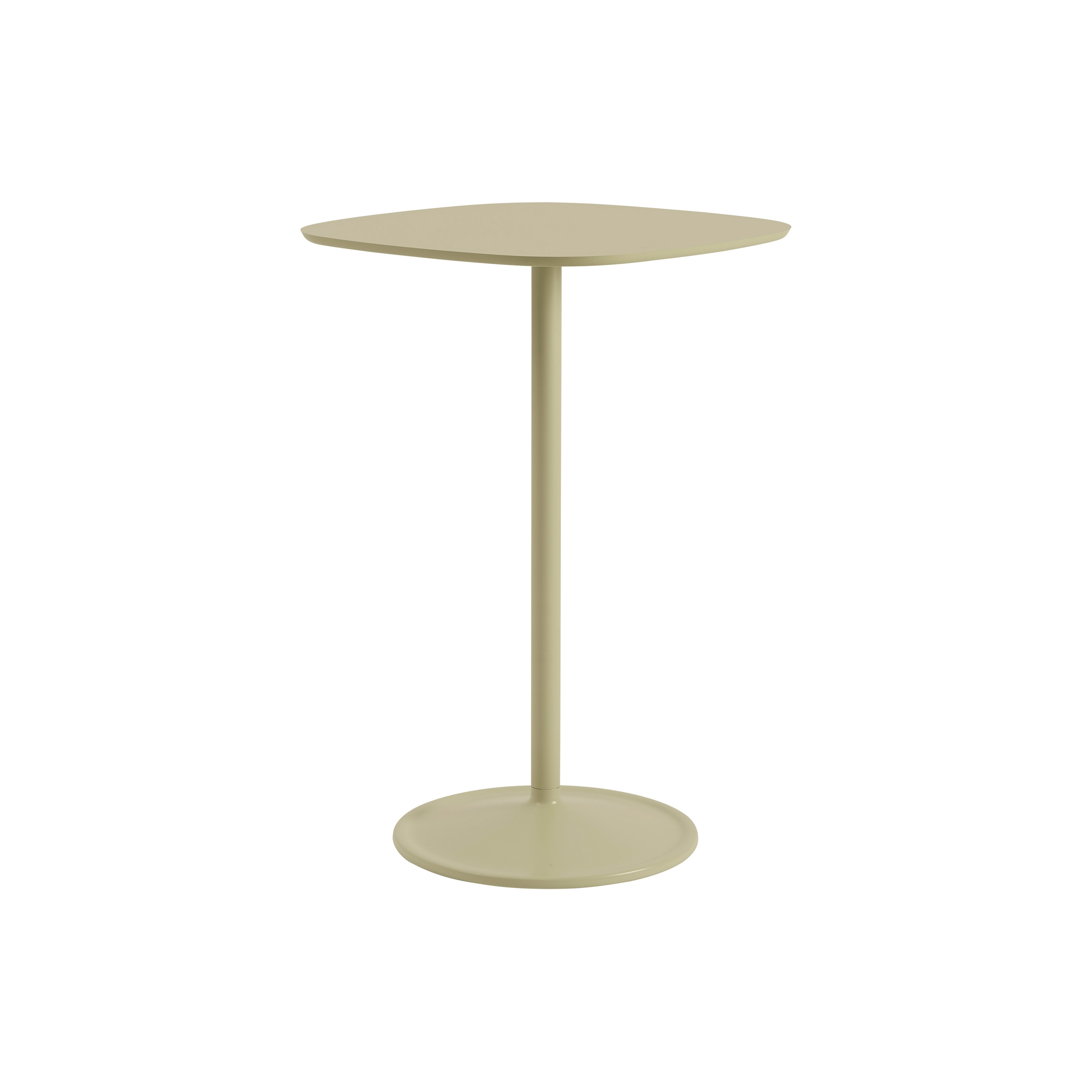 Soft Café Table | 70 x 70 h: 105 cm / 27.6 x 27.6 h: 41.3"