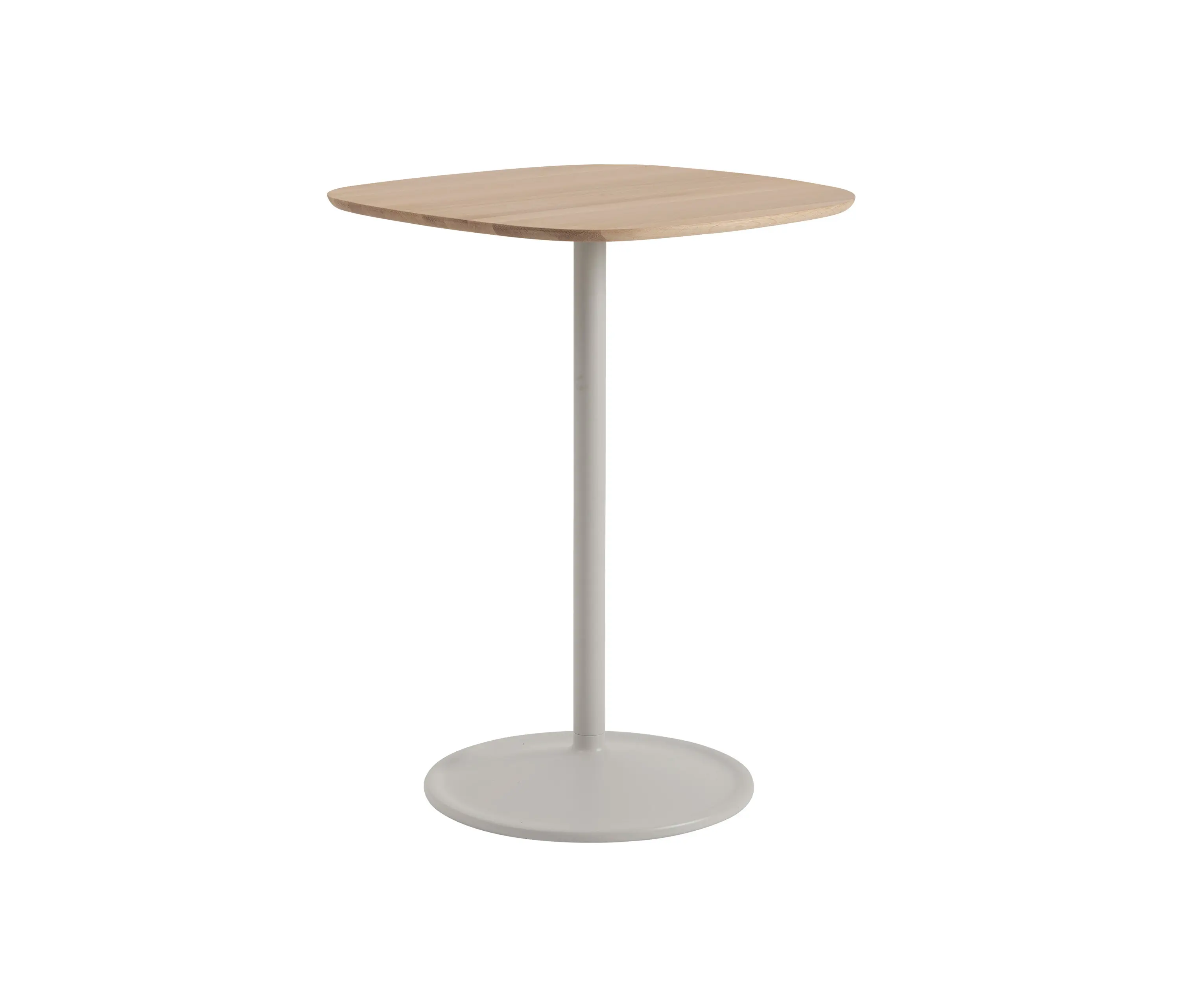 Muuto - Soft Café Table | 70 x 70 h: 95 cm / 27.6 x 27.6 h: 37.4"