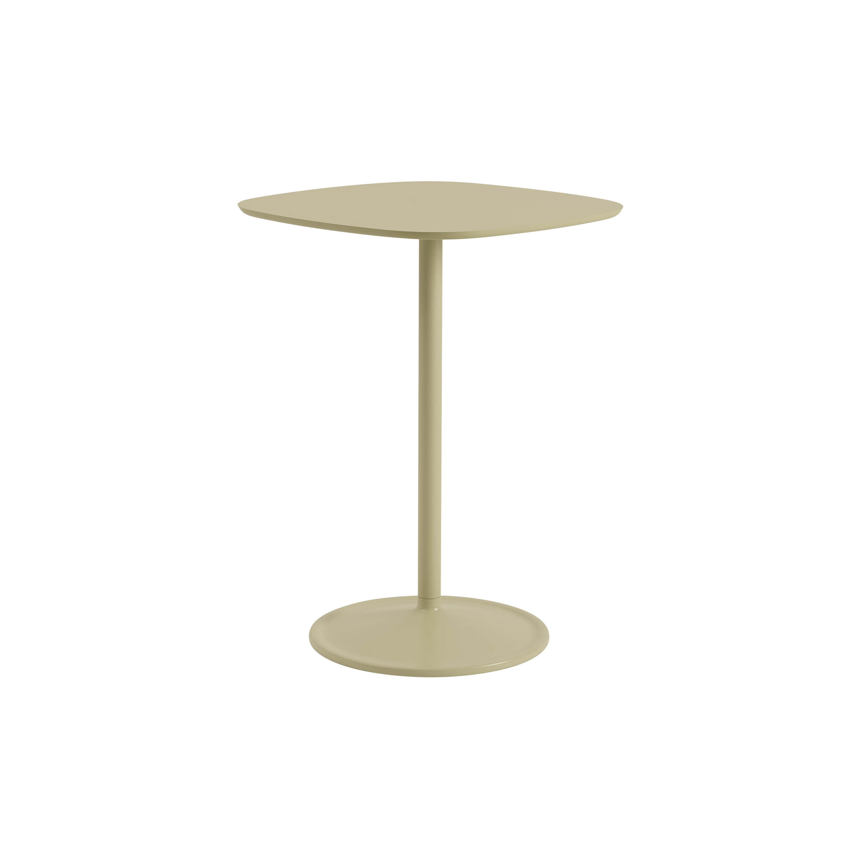 Soft Café Table | 70 x 70 h: 95 cm / 27.6 x 27.6 h: 37.4"