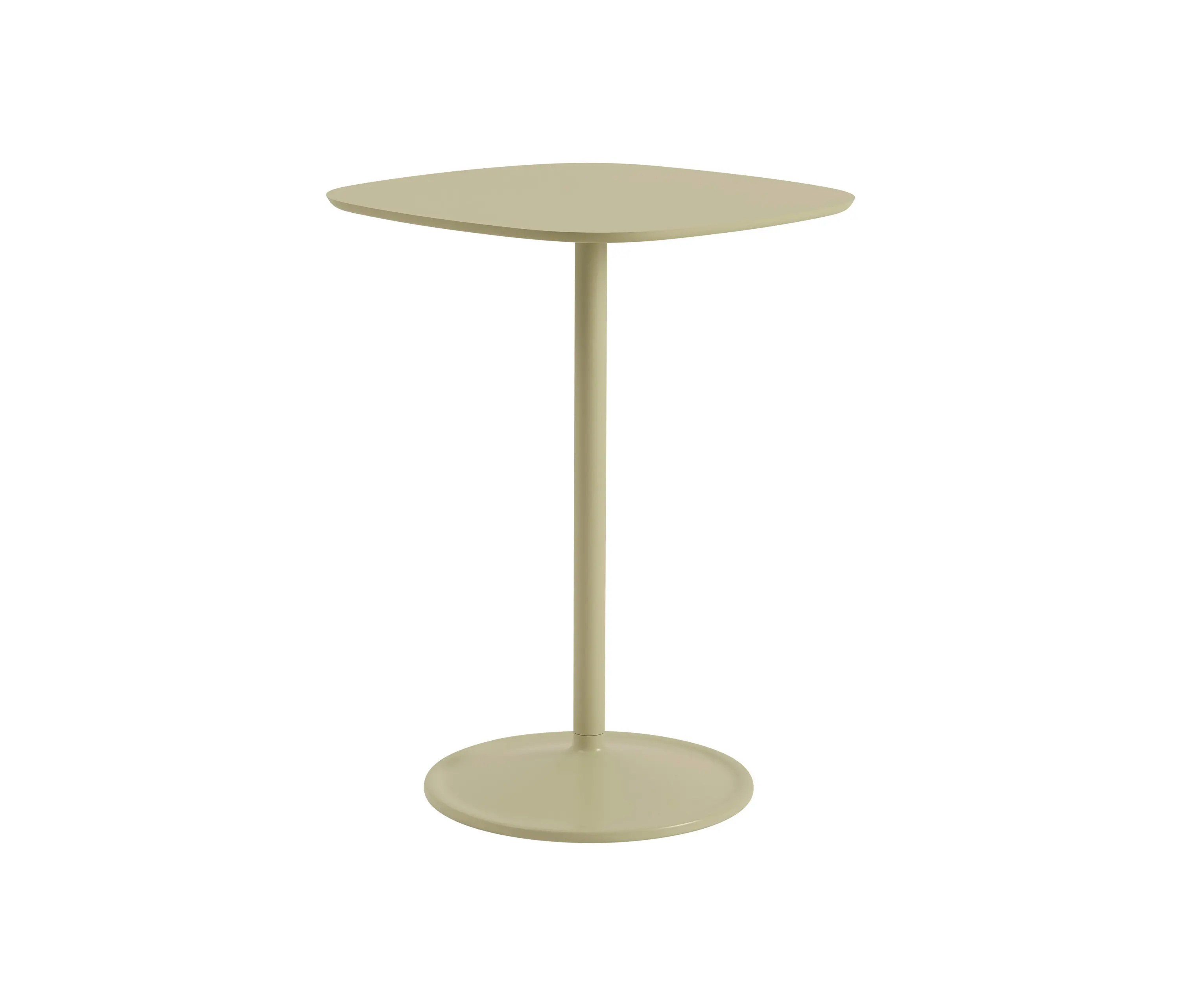 Muuto - Soft Café Table | 70 x 70 h: 95 cm / 27.6 x 27.6 h: 37.4"