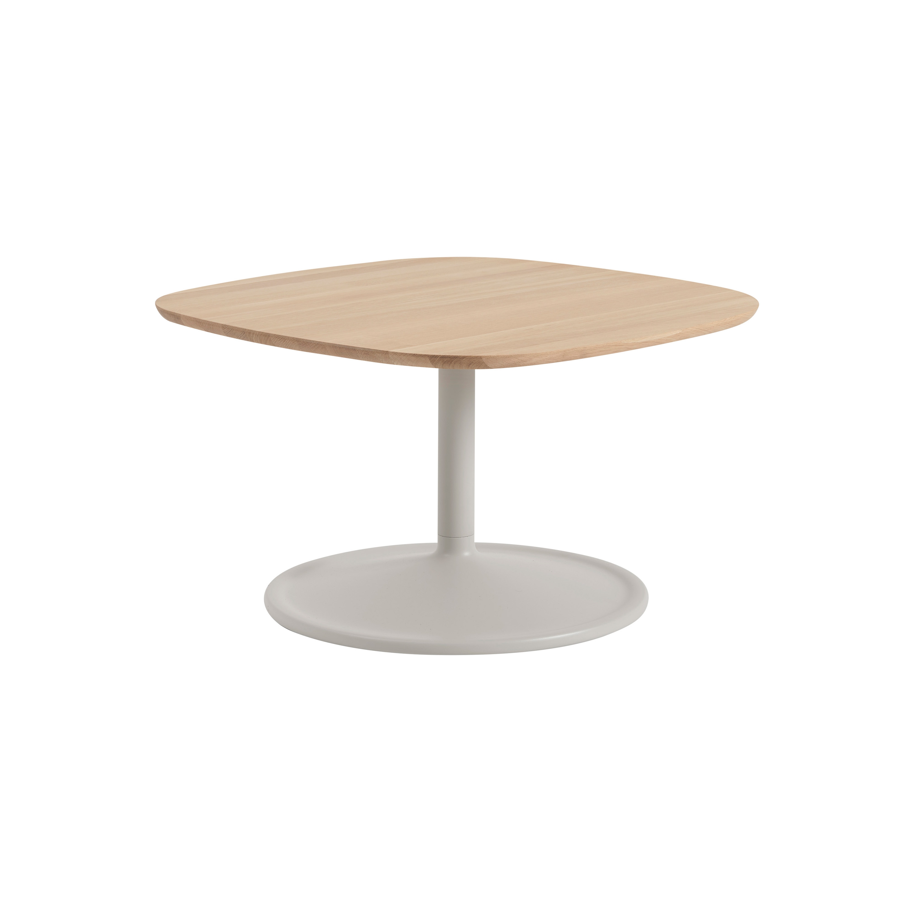 Afficher le produit Soft Coffee Table | 70 x 70 h: 42 cm / 27.6 x 27.6 h: 16.5" du fabricant Muuto