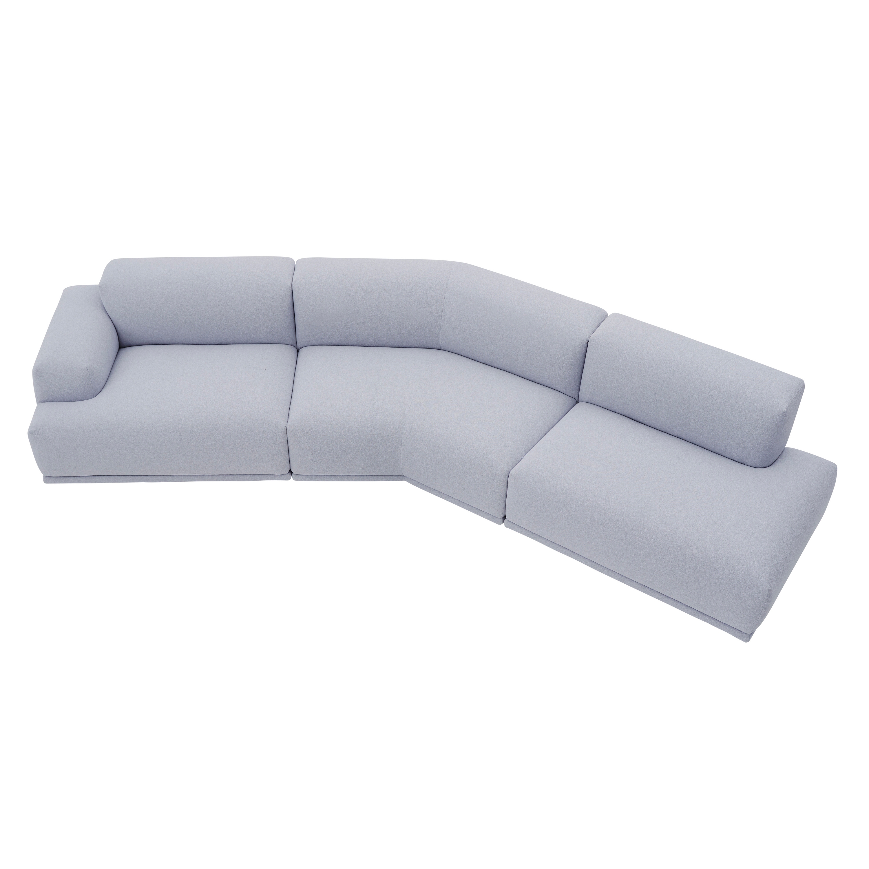 Mostra il prodotto Connect Modular Sofa | 3-Seater Configuration 4 del produttore Muuto