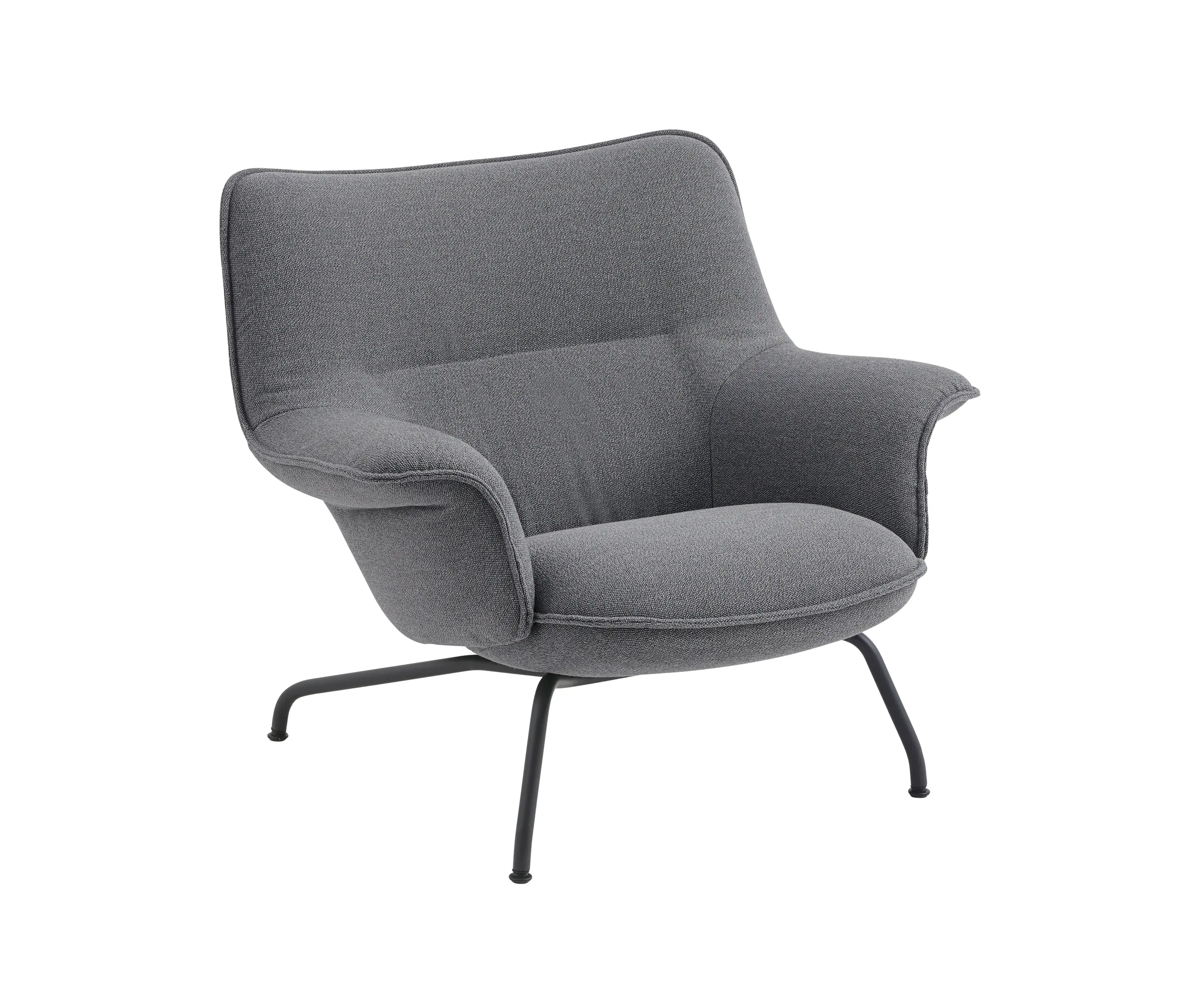Muuto - Doze Lounge Chair Low Back | Tube Base