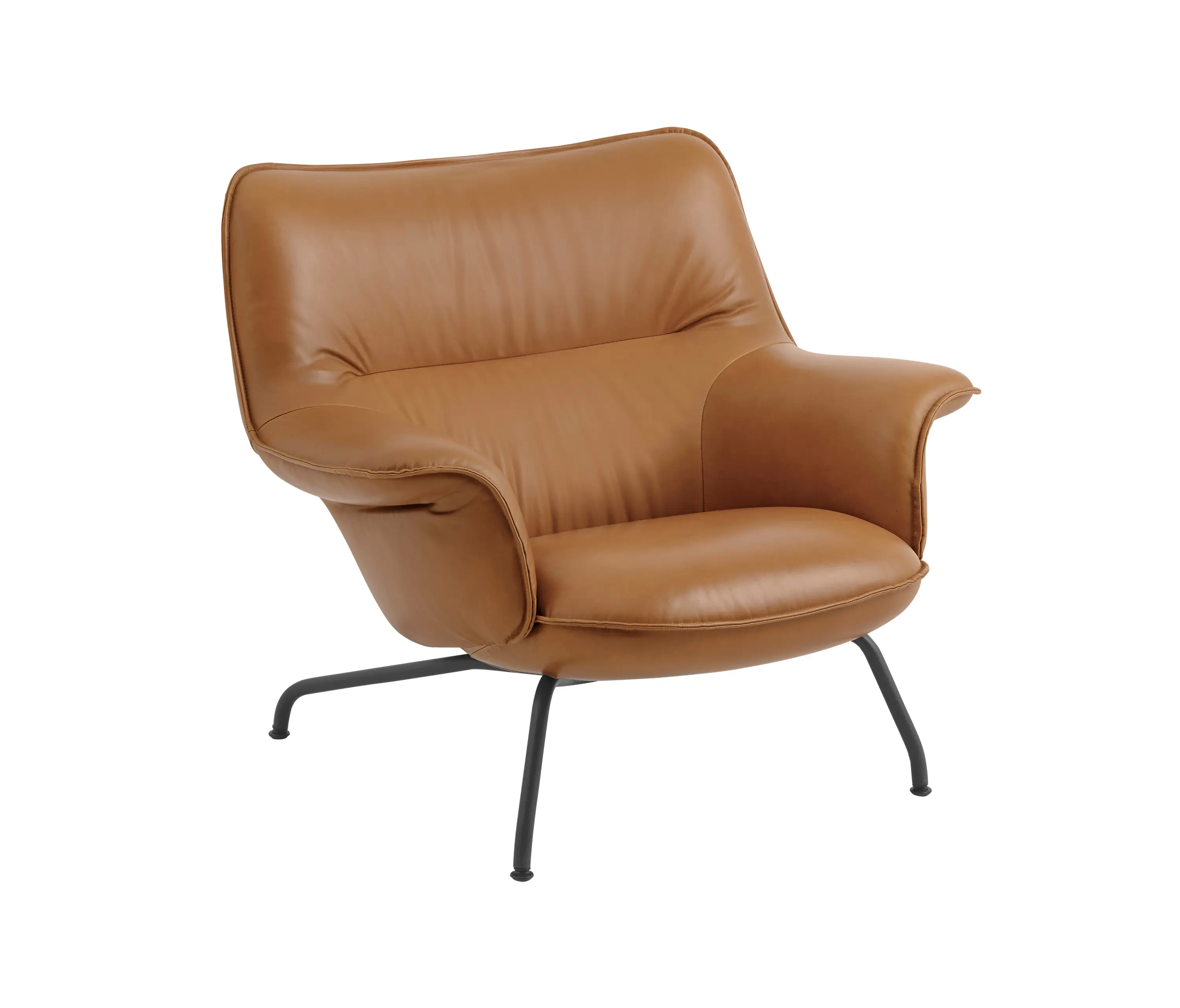 Muuto - Doze Lounge Chair Low Back | Tube Base