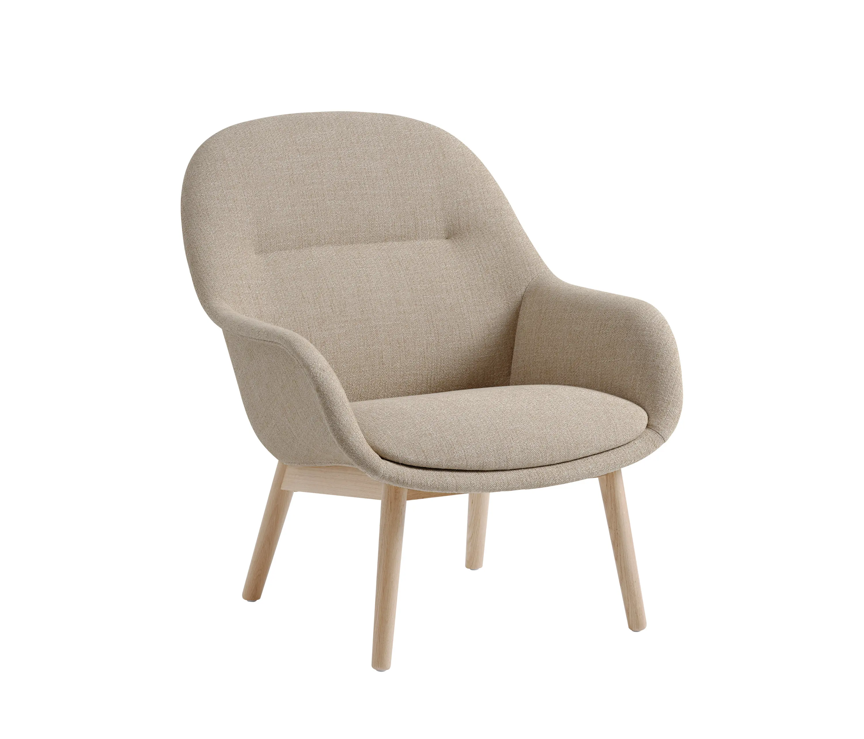 Muuto - Fiber Lounge Armchair | Wood Base