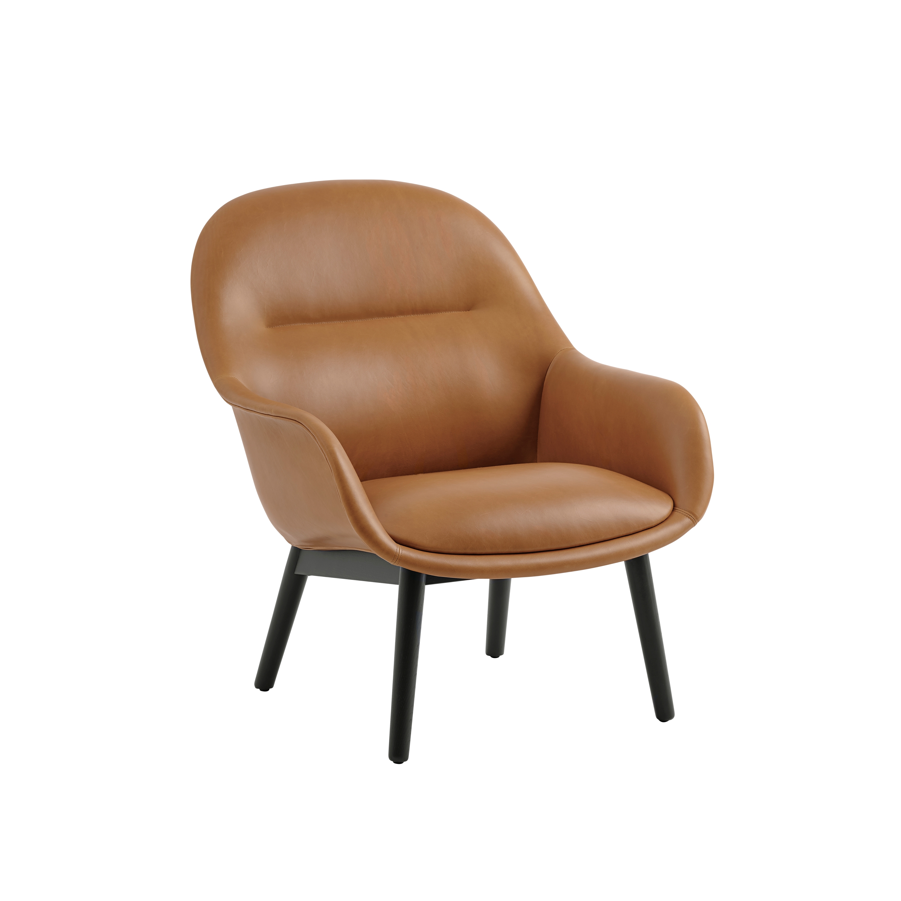 Afficher le produit Fiber Lounge Armchair | Wood Base du fabricant Muuto